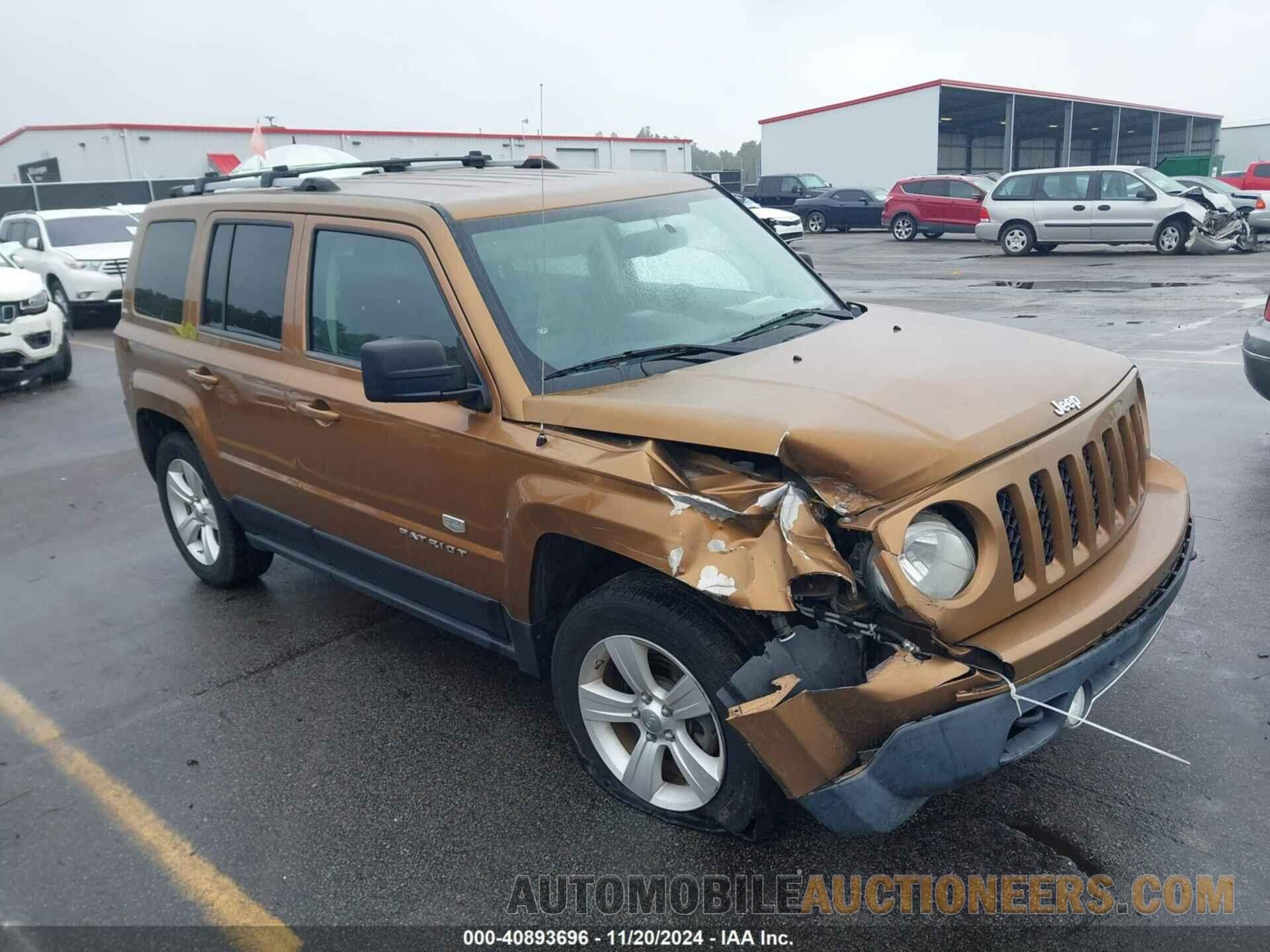 1J4NF4GB5BD167074 JEEP PATRIOT 2011