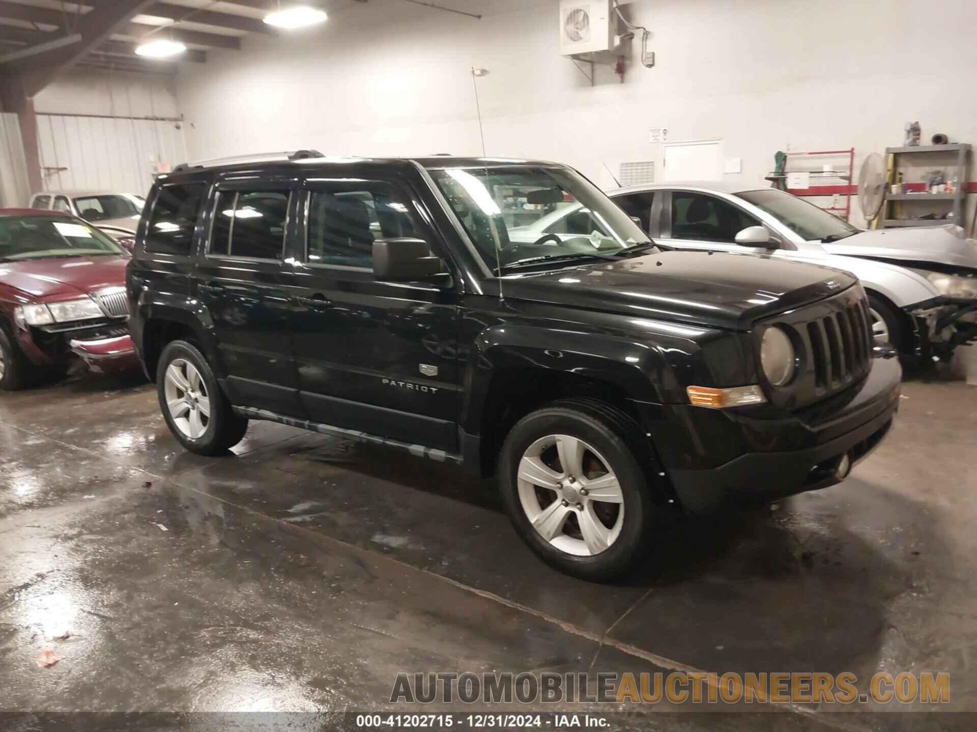 1J4NF4GBXBD165272 JEEP PATRIOT 2011