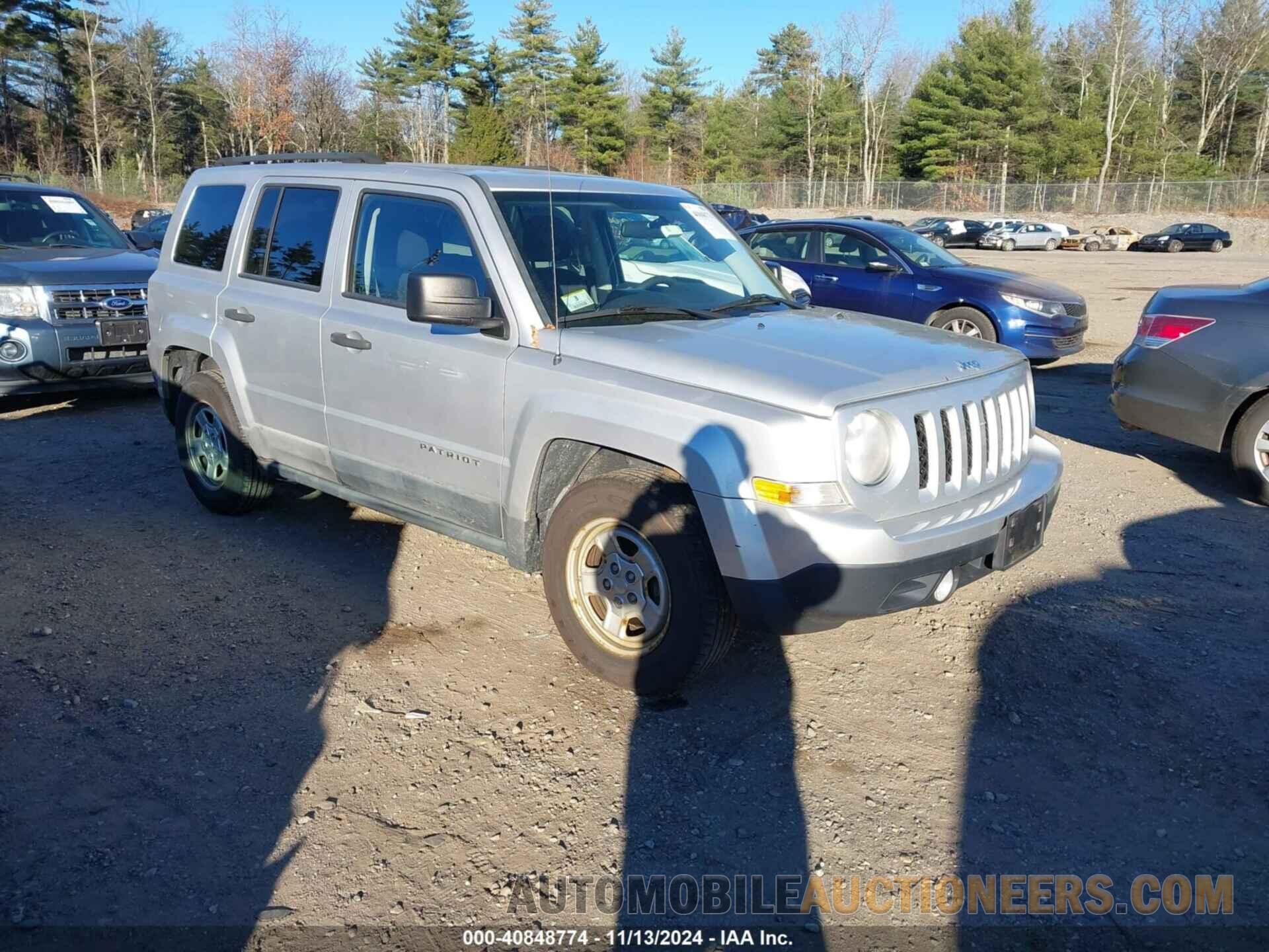 1J4NT1GA0BD122865 JEEP PATRIOT 2011