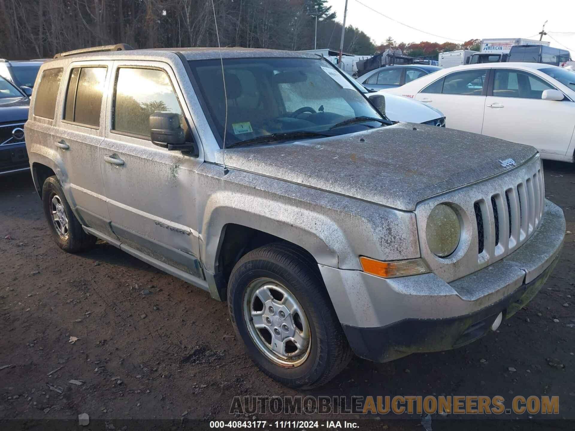 1J4NT1GA0BD287492 JEEP PATRIOT 2011