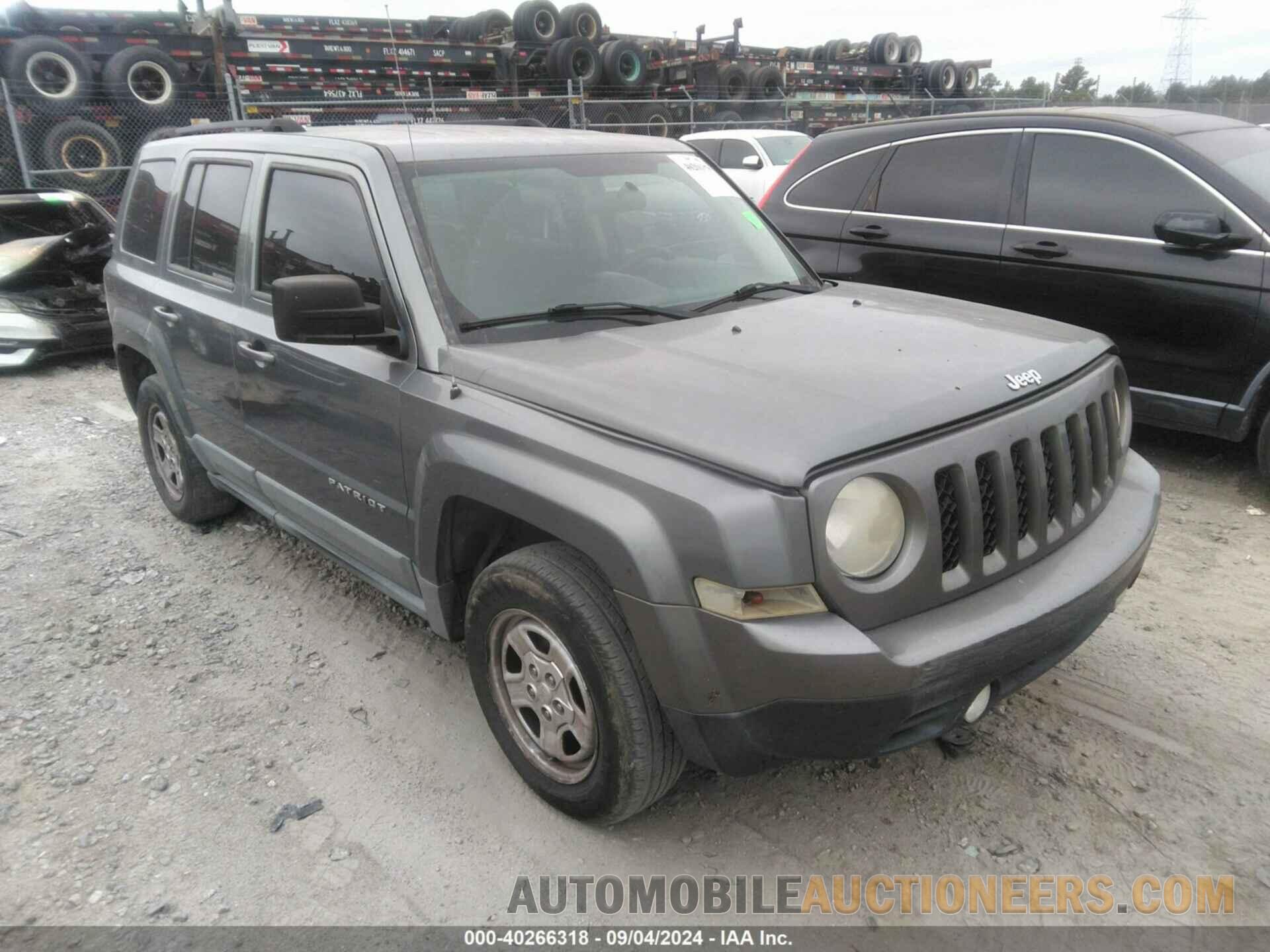 1J4NT1GA3BD252400 JEEP PATRIOT 2011