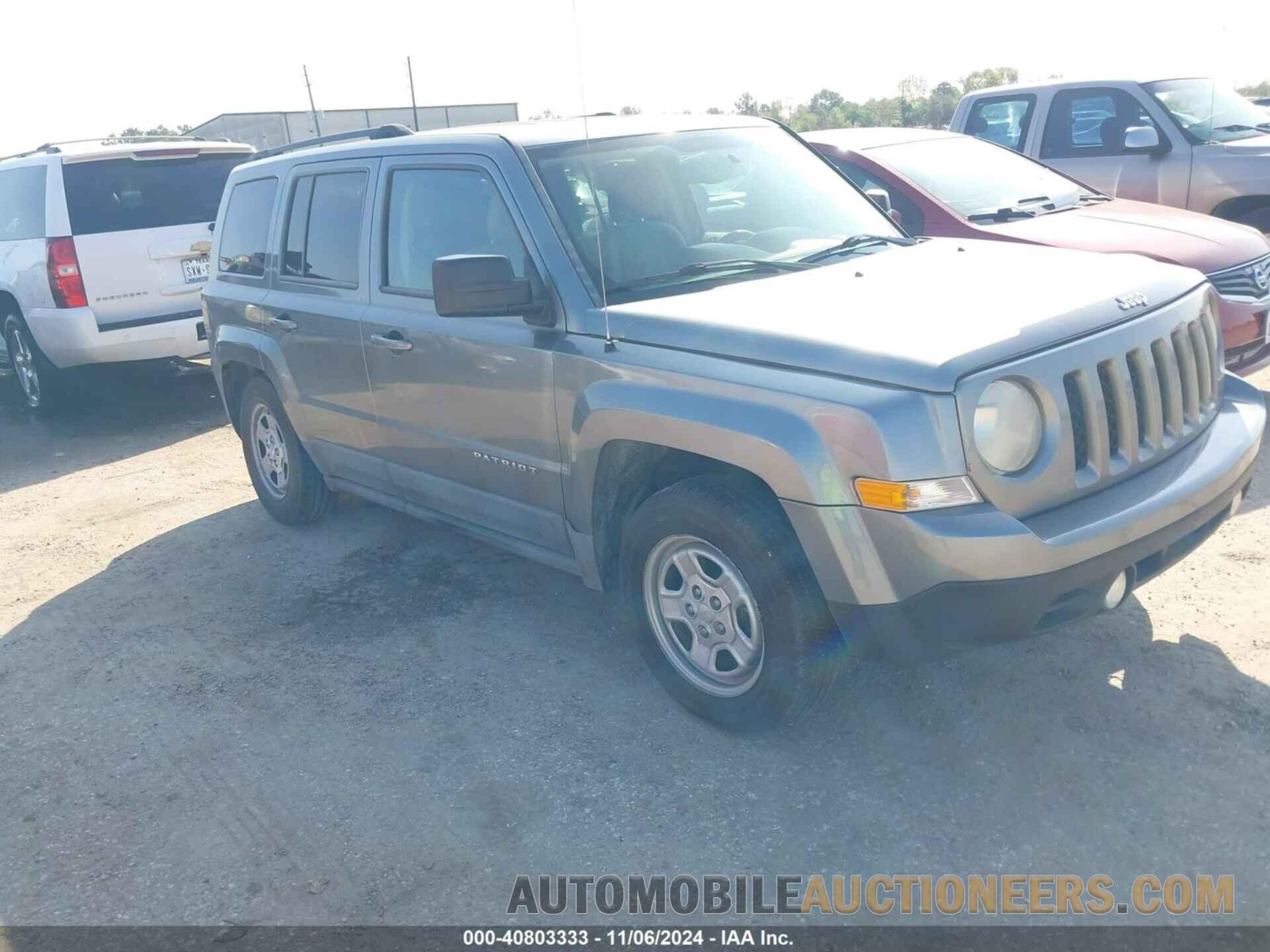 1J4NT1GA9BD284901 JEEP PATRIOT 2011