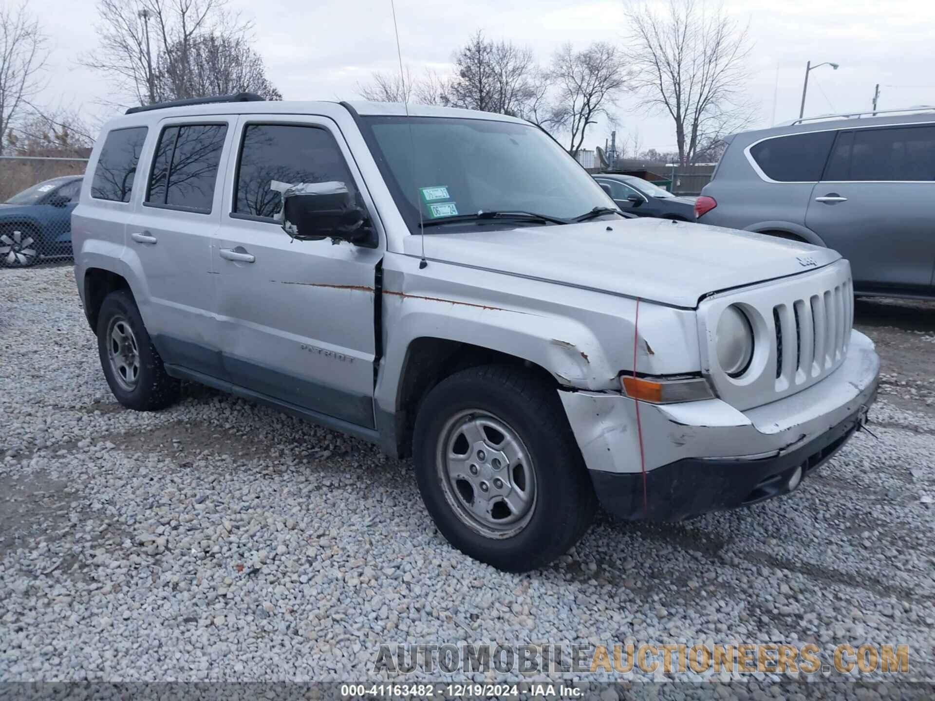 1J4NT1GAXBD264009 JEEP PATRIOT 2011