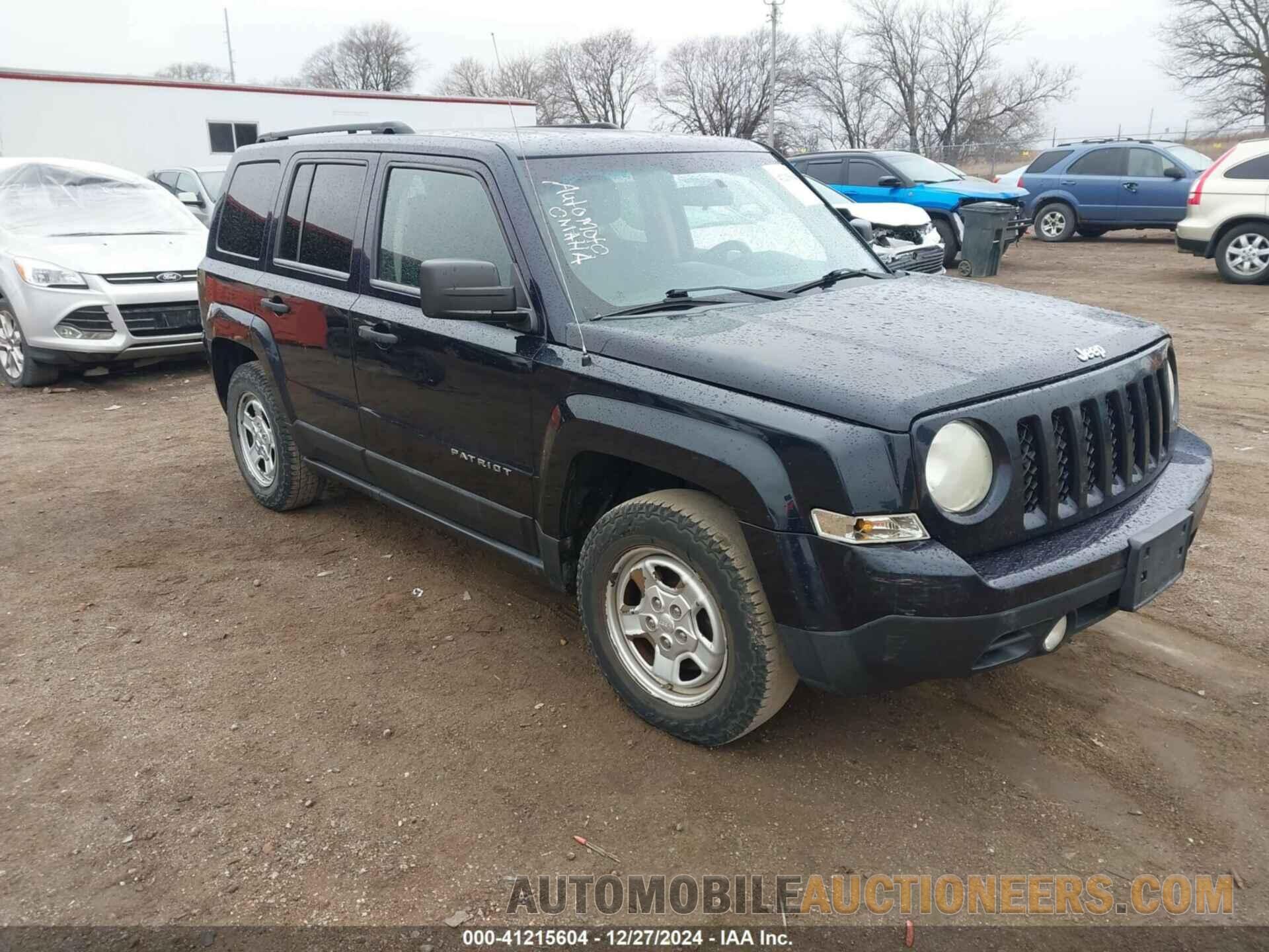 1J4NT1GB7BD102749 JEEP PATRIOT 2011