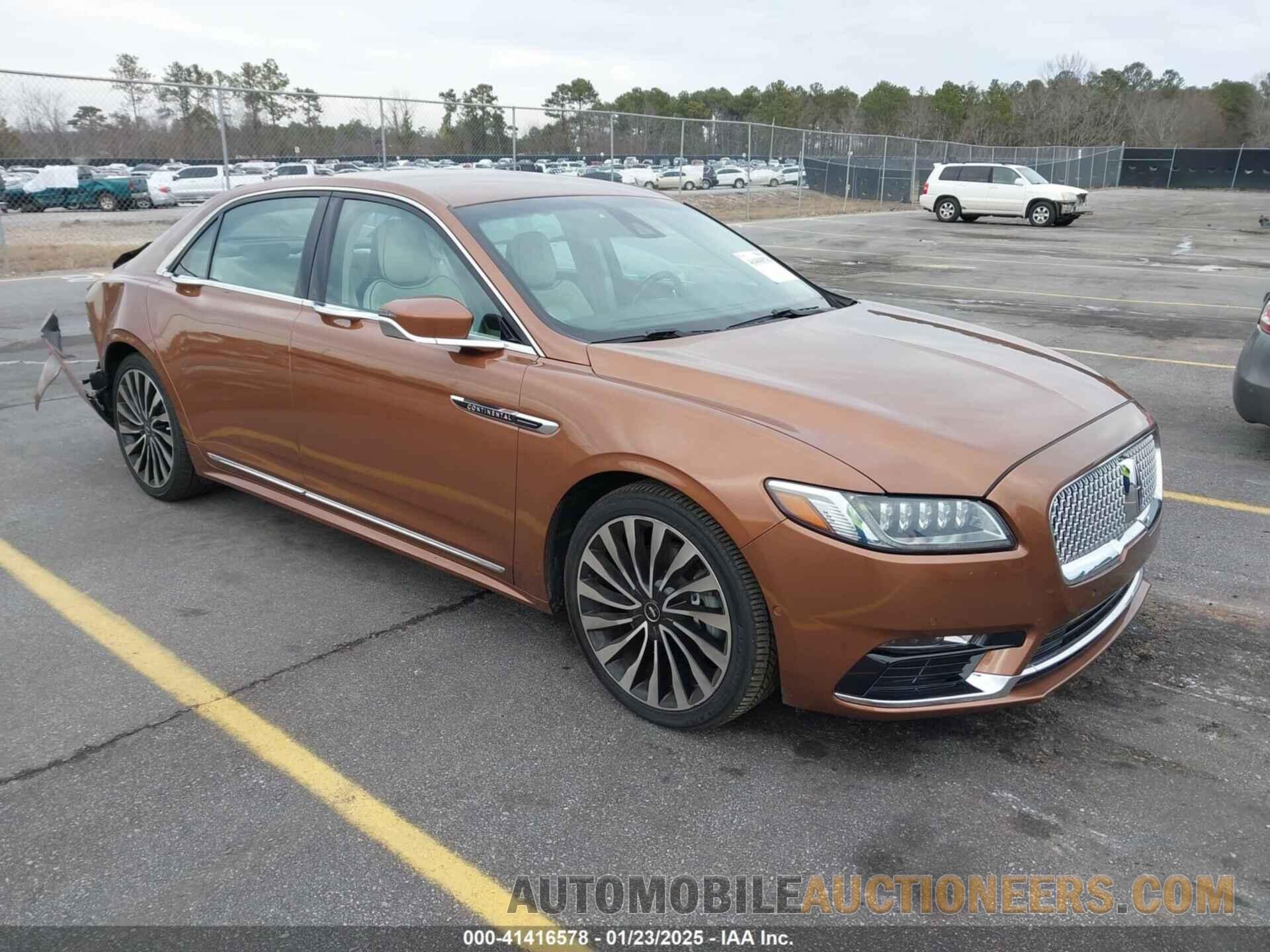 1LN6L9AP9H5603475 LINCOLN CONTINENTAL 2017