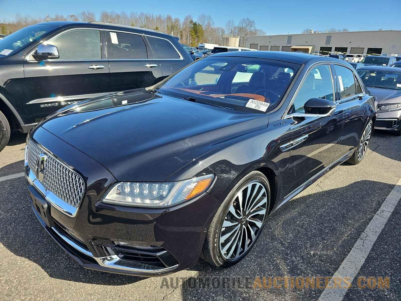 1LN6L9APXK5606764 Lincoln Continental 2019