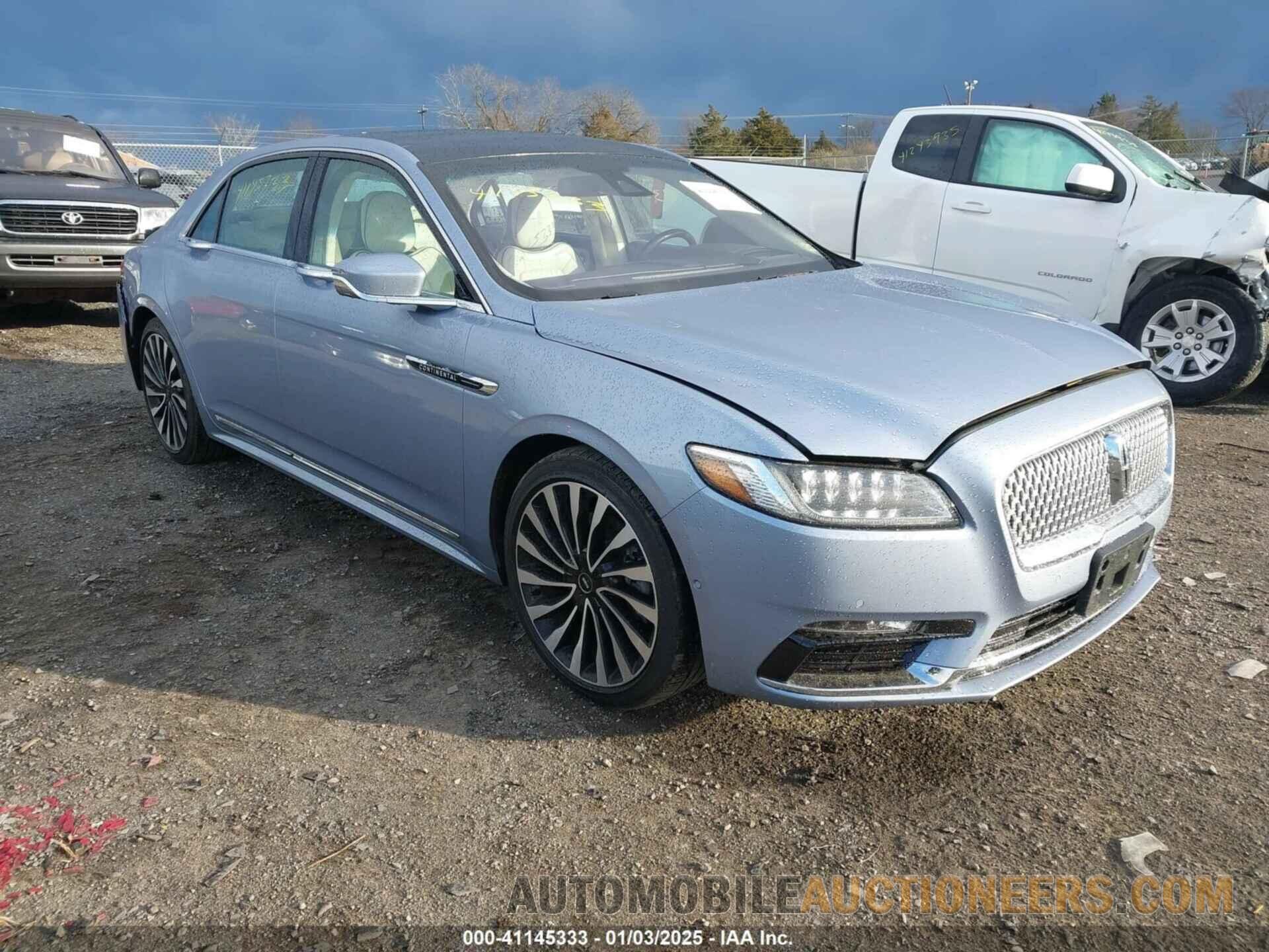 1LN6L9BC7K5605406 LINCOLN CONTINENTAL 2019