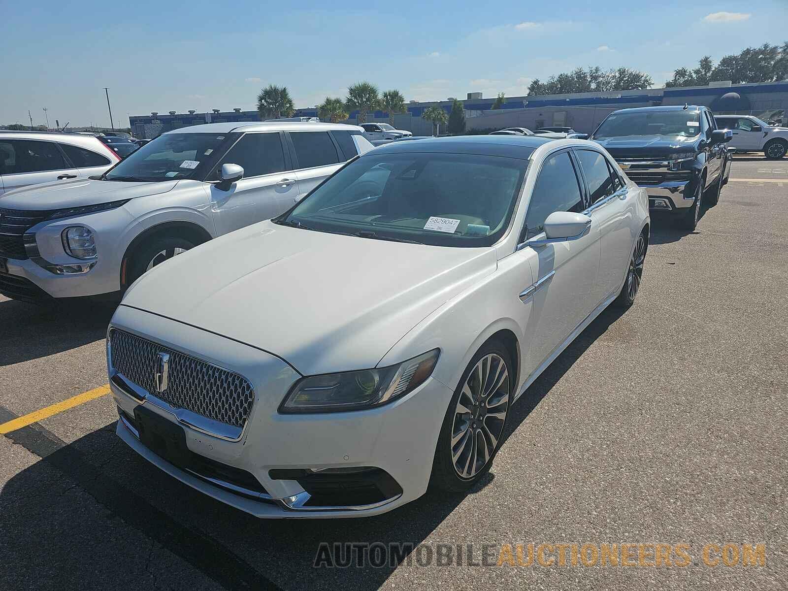 1LN6L9SK1H5637672 Lincoln Continental 2017