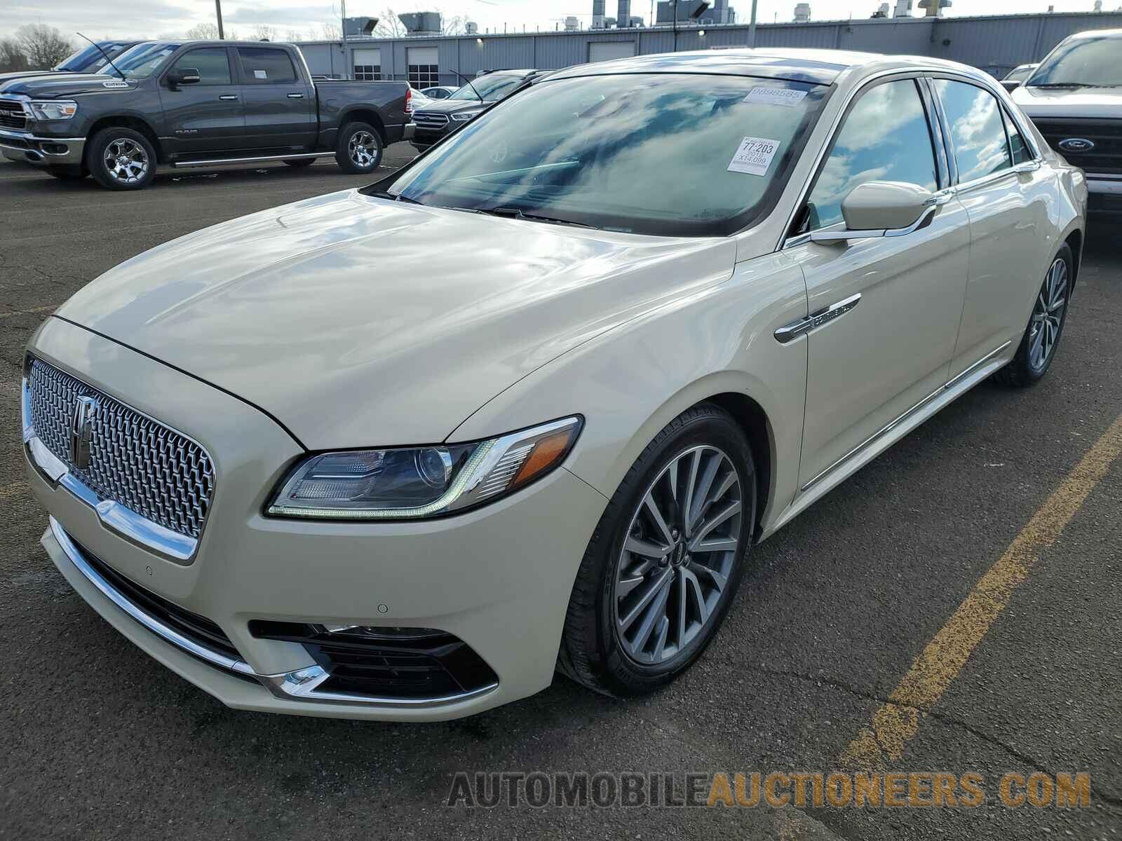 1LN6L9TK3J5615001 Lincoln Continental 2018