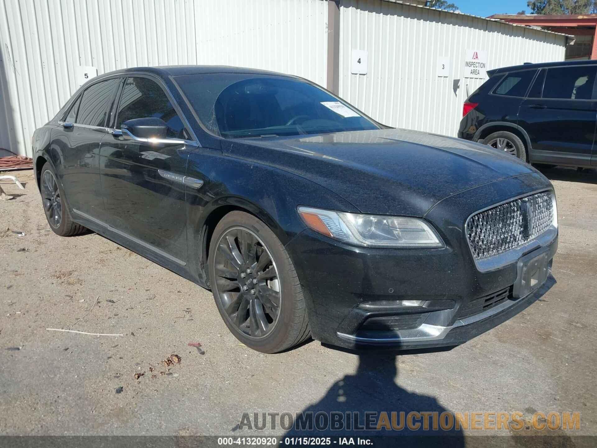 1LN6L9TK7H5606215 LINCOLN CONTINENTAL 2017