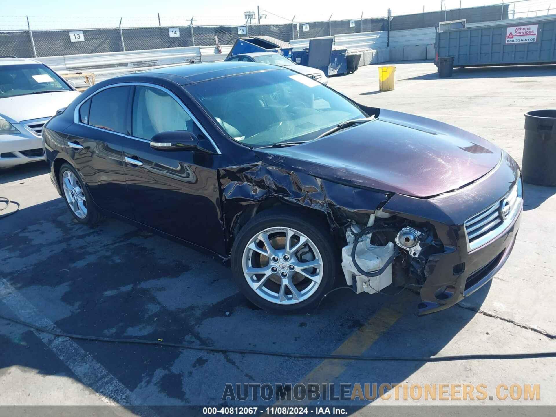 1N4AA5AP2CC831583 NISSAN MAXIMA 2012