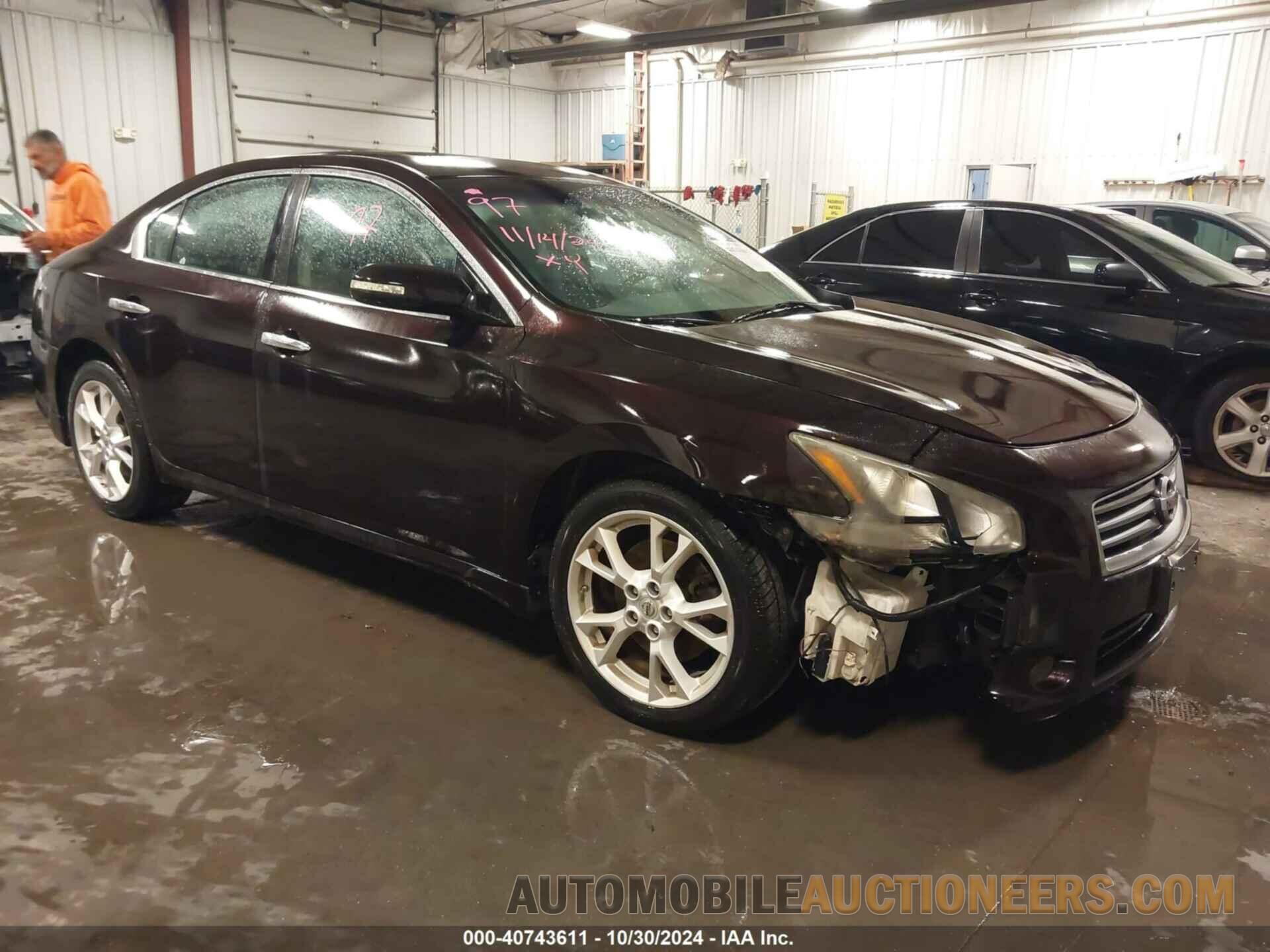 1N4AA5AP7CC847097 NISSAN MAXIMA 2012