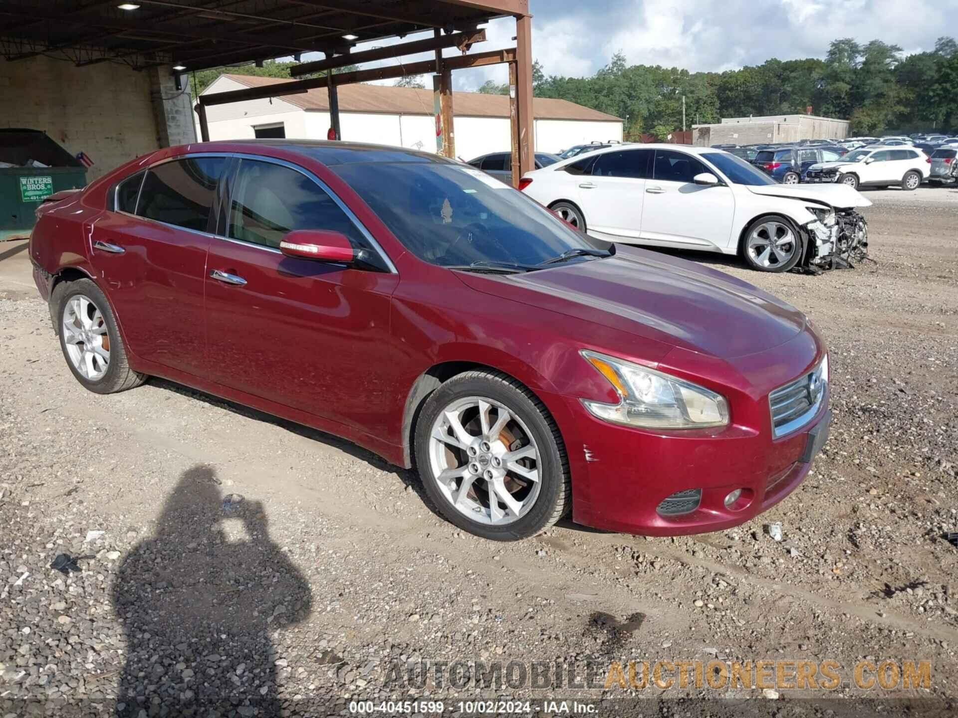 1N4AA5APXDC834197 NISSAN MAXIMA 2013