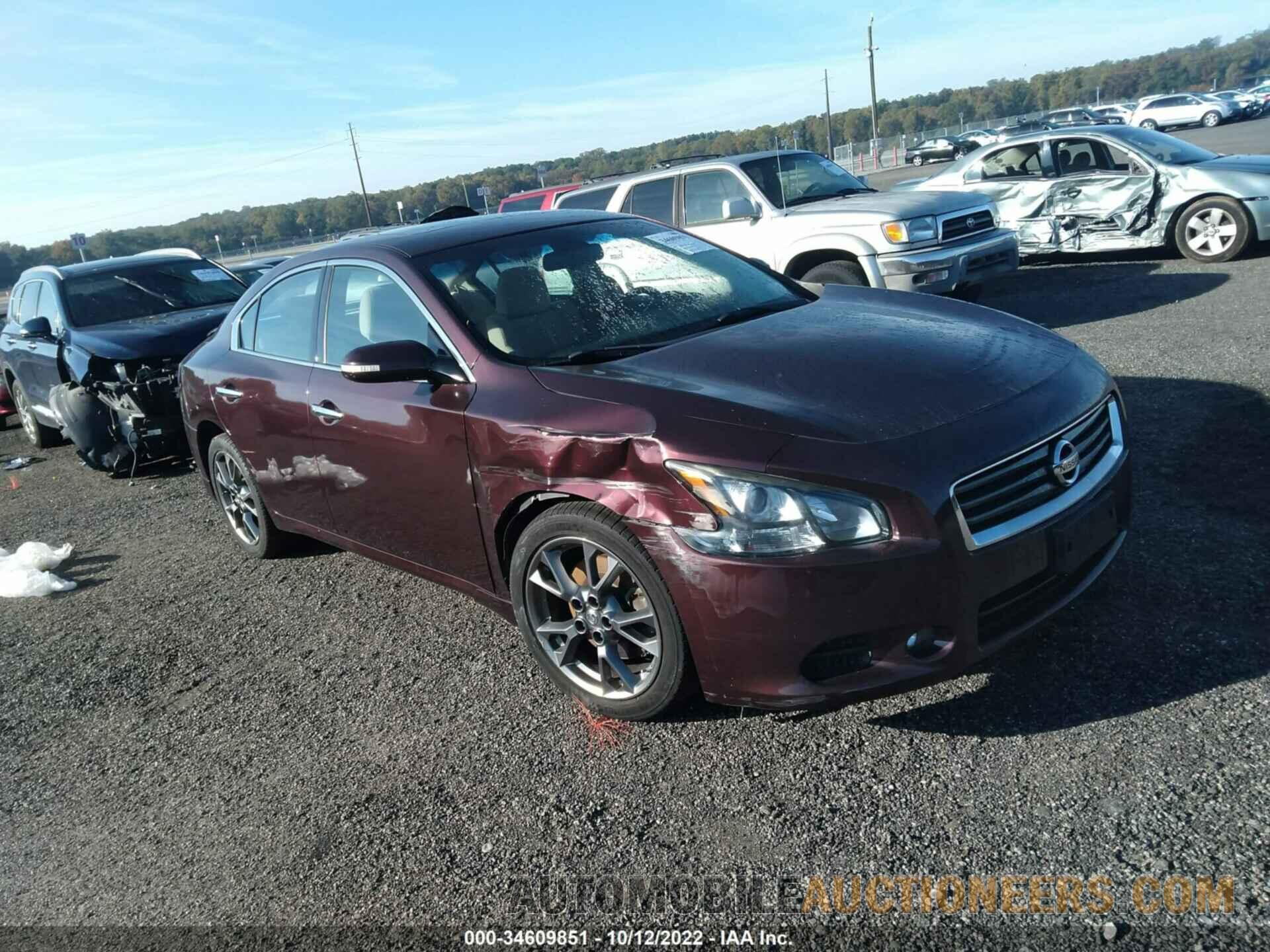 1N4AA5APXEC478819 NISSAN MAXIMA 2014