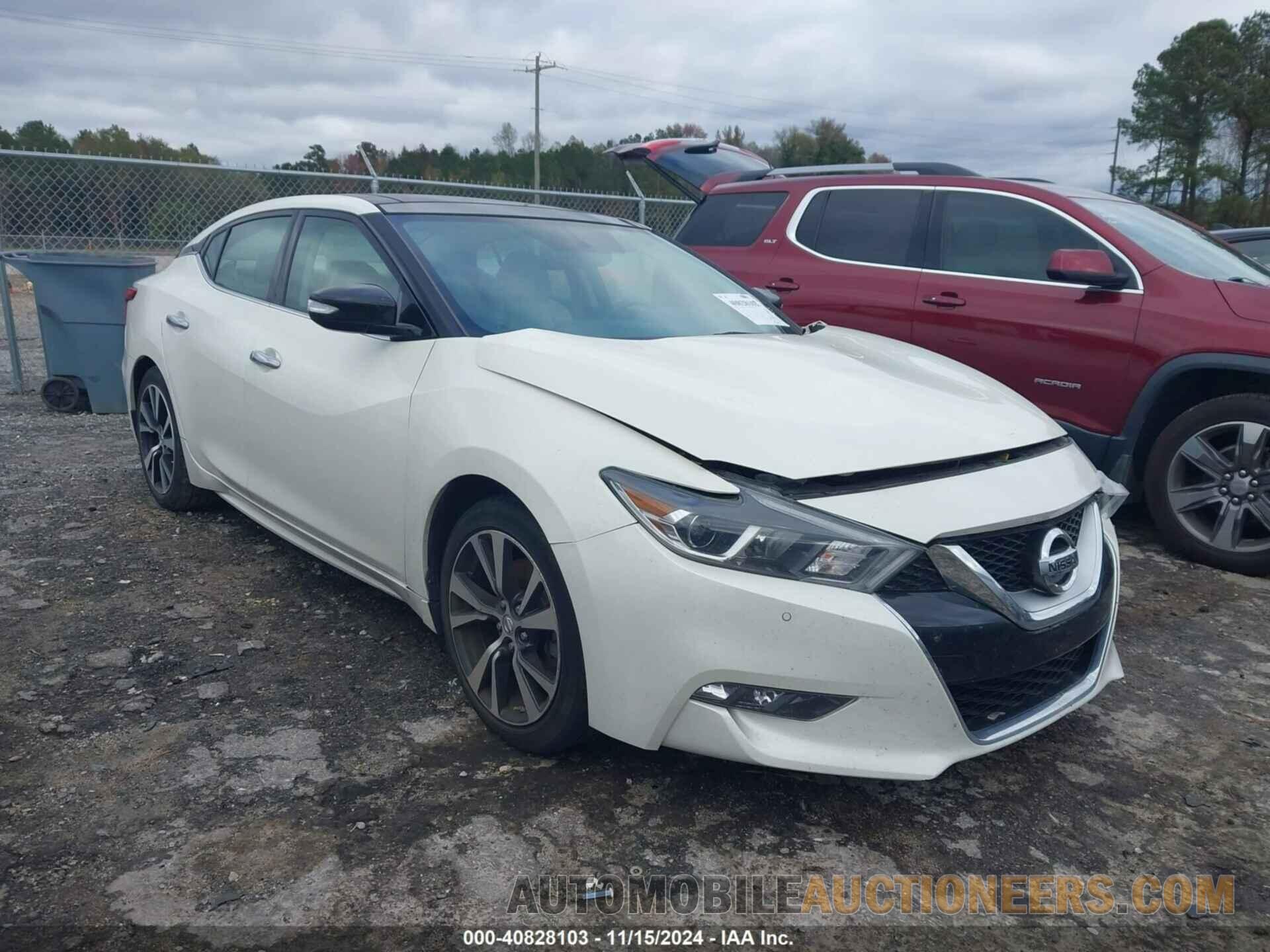 1N4AA6AP1GC392789 NISSAN MAXIMA 2016