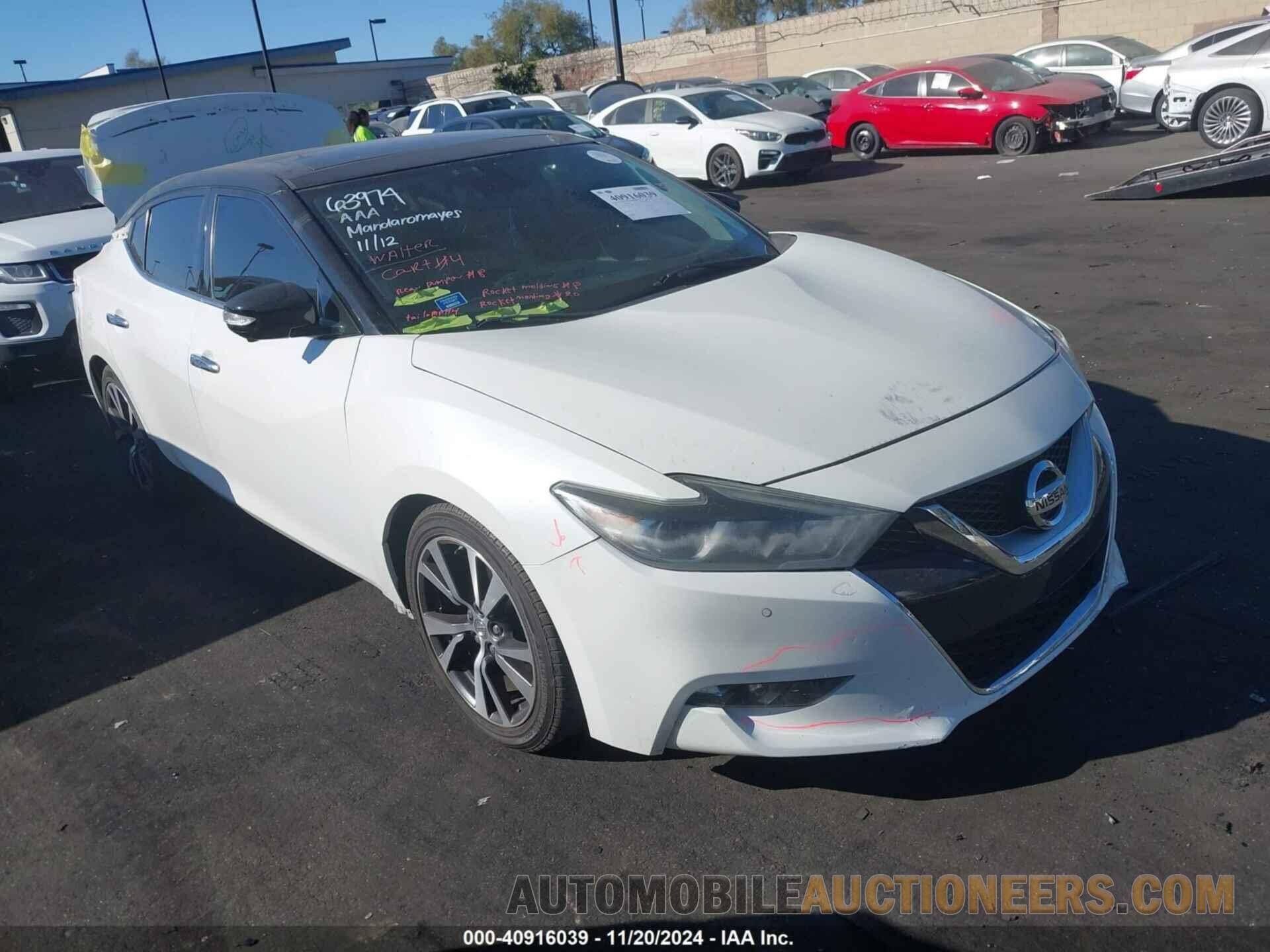 1N4AA6AP1HC414582 NISSAN MAXIMA 2017