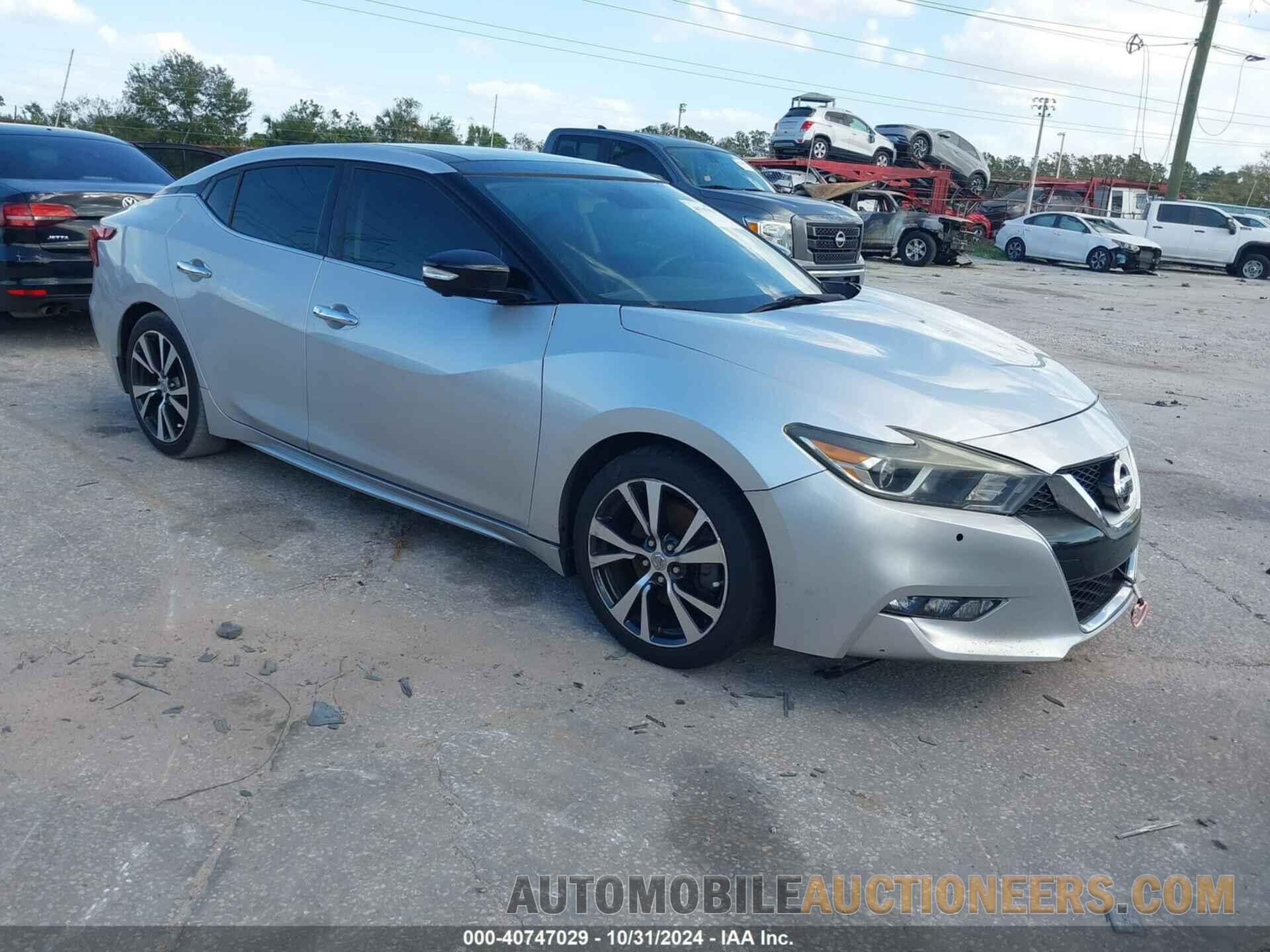 1N4AA6AP4GC376294 NISSAN MAXIMA 2016