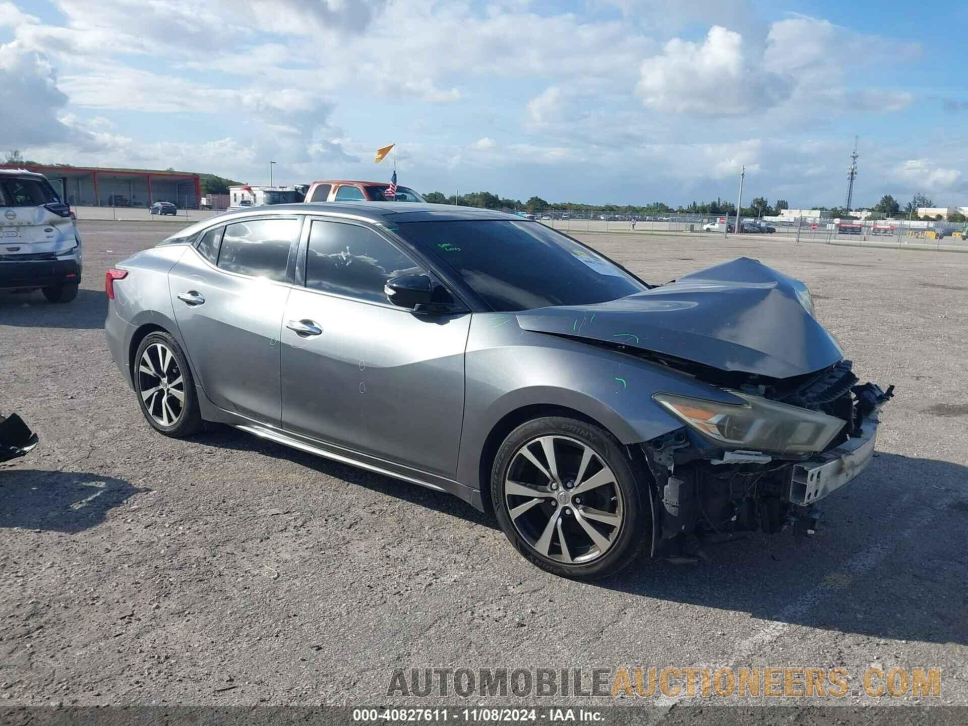 1N4AA6AP8GC384558 NISSAN MAXIMA 2016