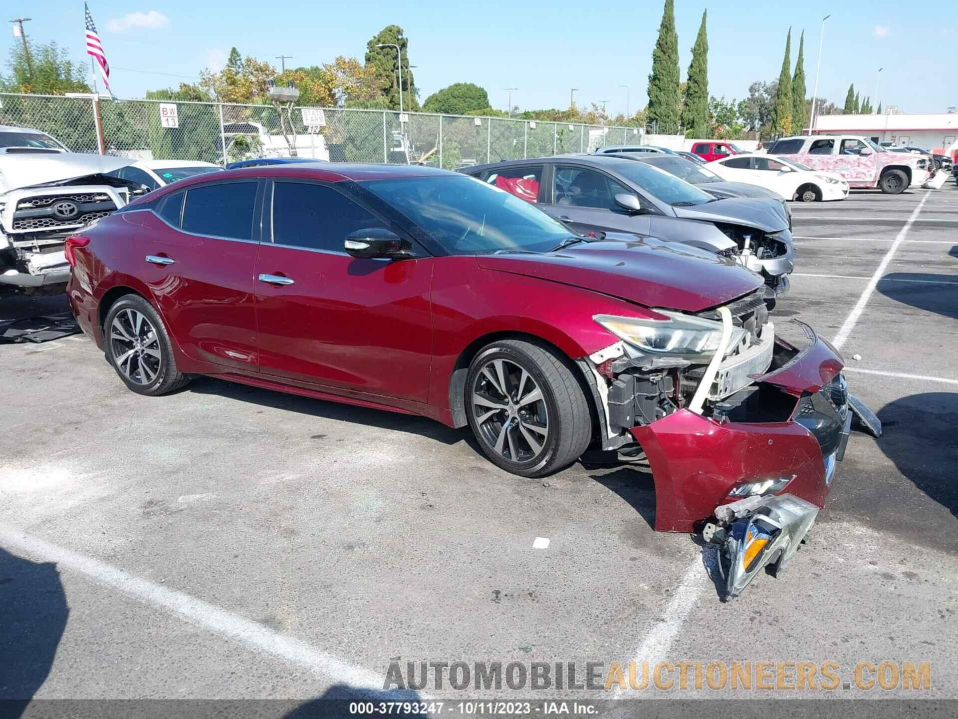 1N4AA6AP8JC365550 NISSAN MAXIMA 2018