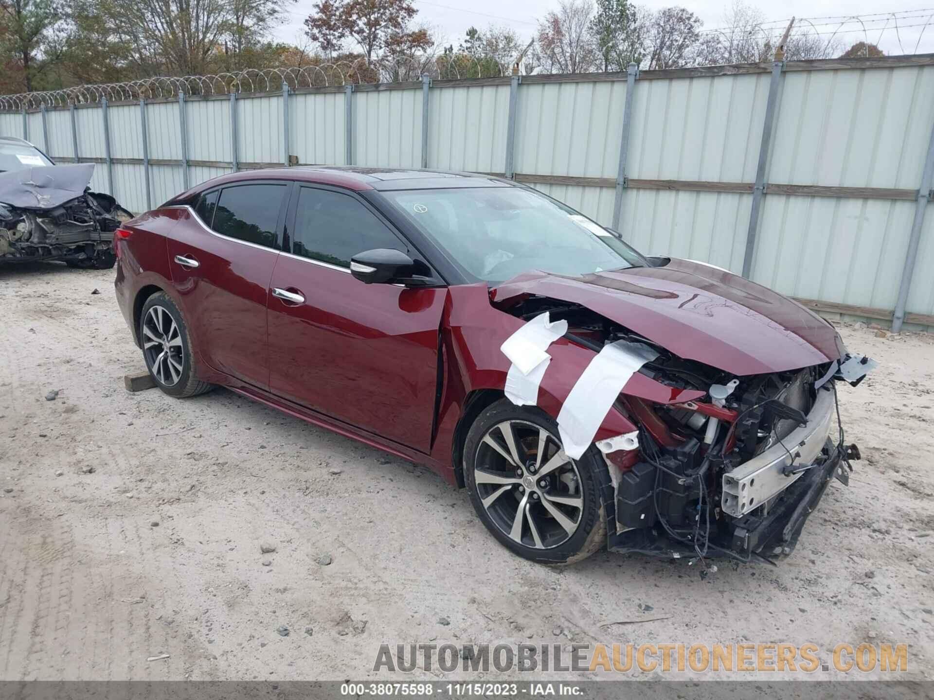 1N4AA6APXJC369681 NISSAN MAXIMA 2018