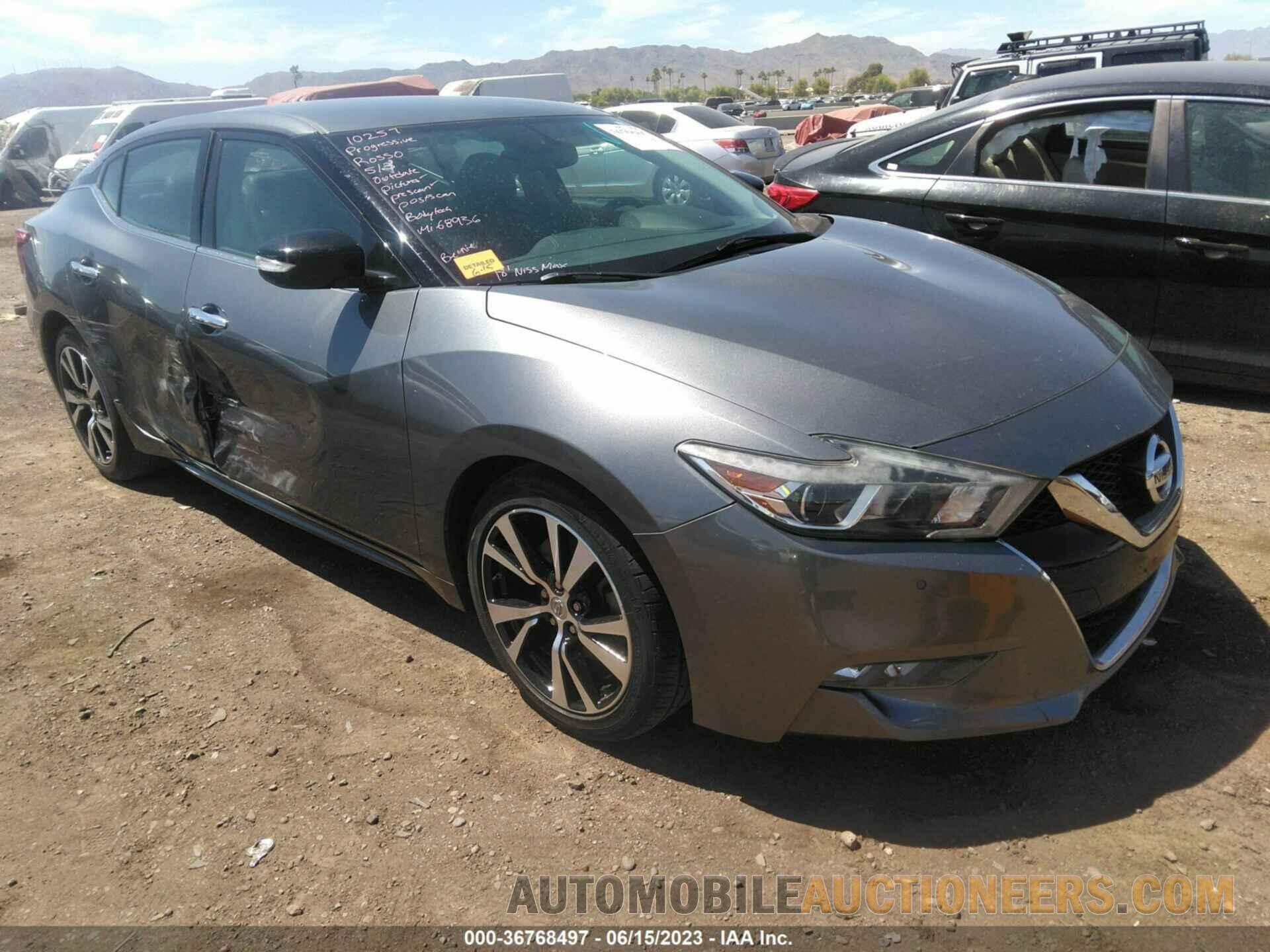 1N4AA6APXJC387386 NISSAN MAXIMA 2018