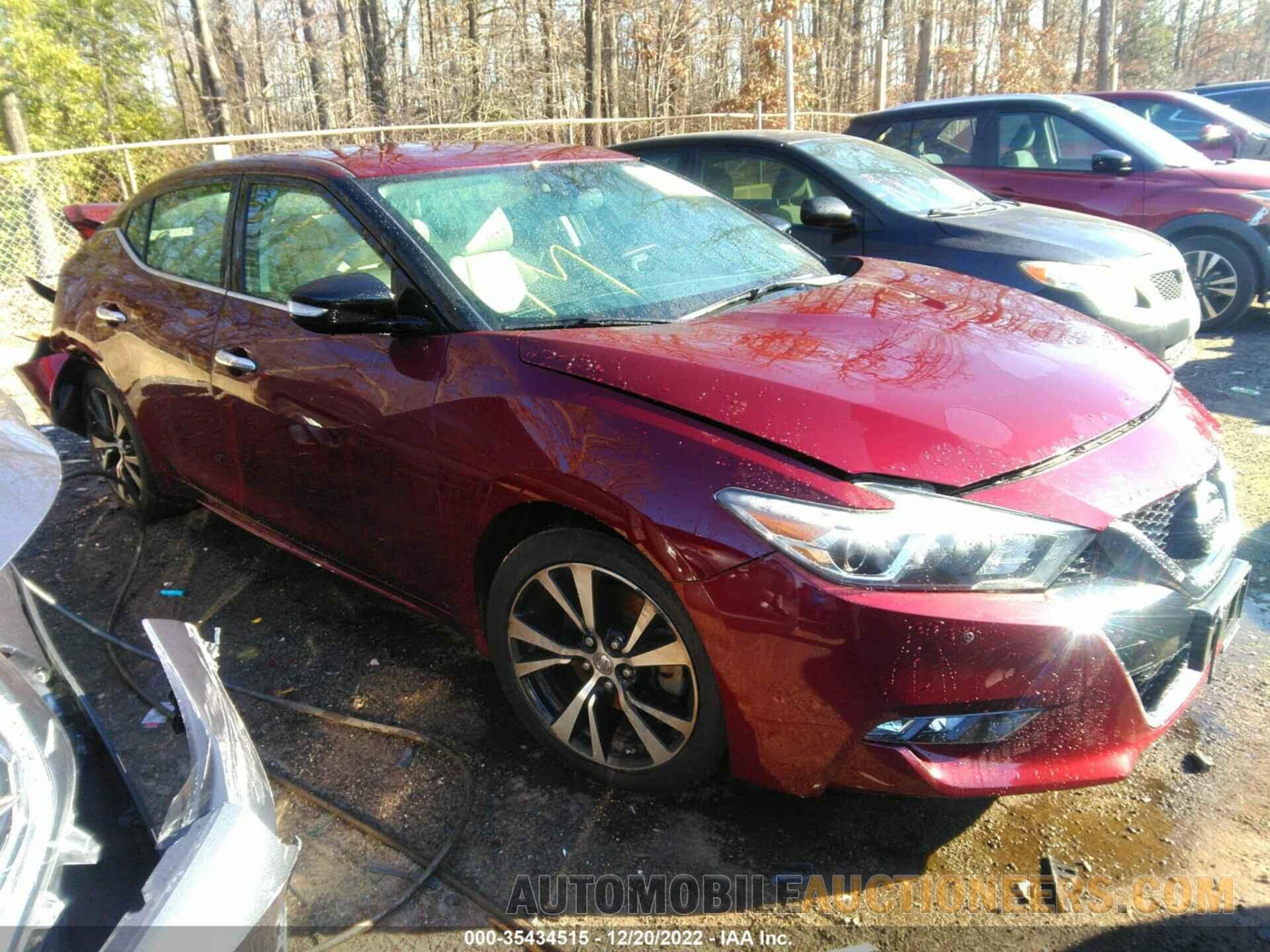 1N4AA6APXJC409905 NISSAN MAXIMA 2018