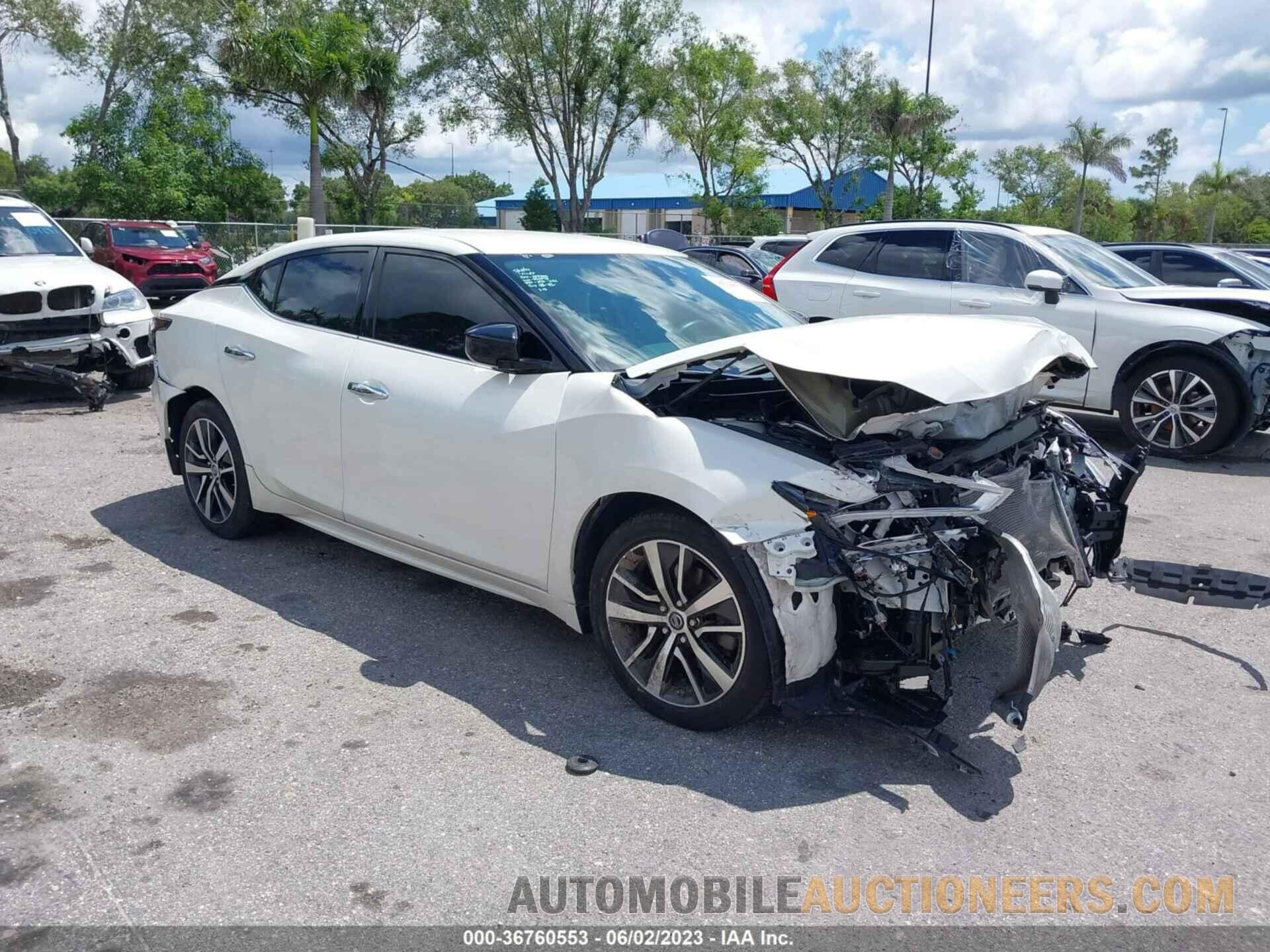 1N4AA6AV6KC360878 NISSAN MAXIMA 2019