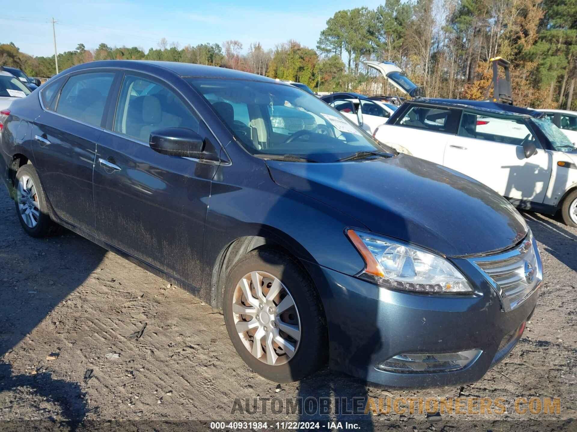 1N4AB7AP1DN900455 NISSAN SENTRA 2013