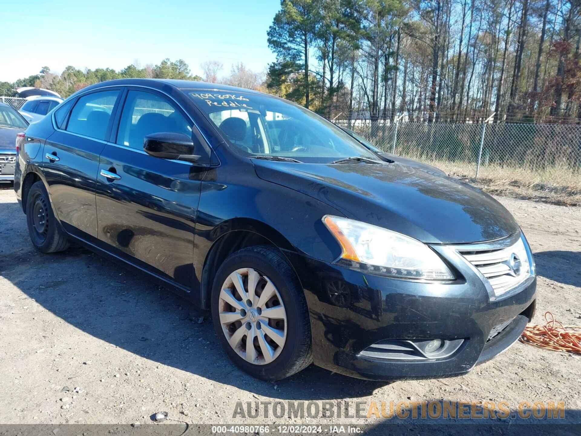 1N4AB7AP3DN909710 NISSAN SENTRA 2013