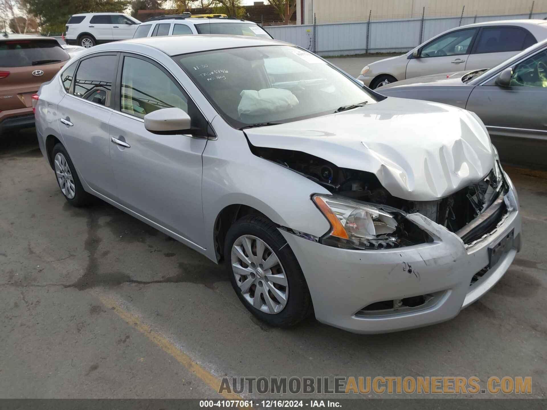 1N4AB7AP5DN908493 NISSAN SENTRA 2013