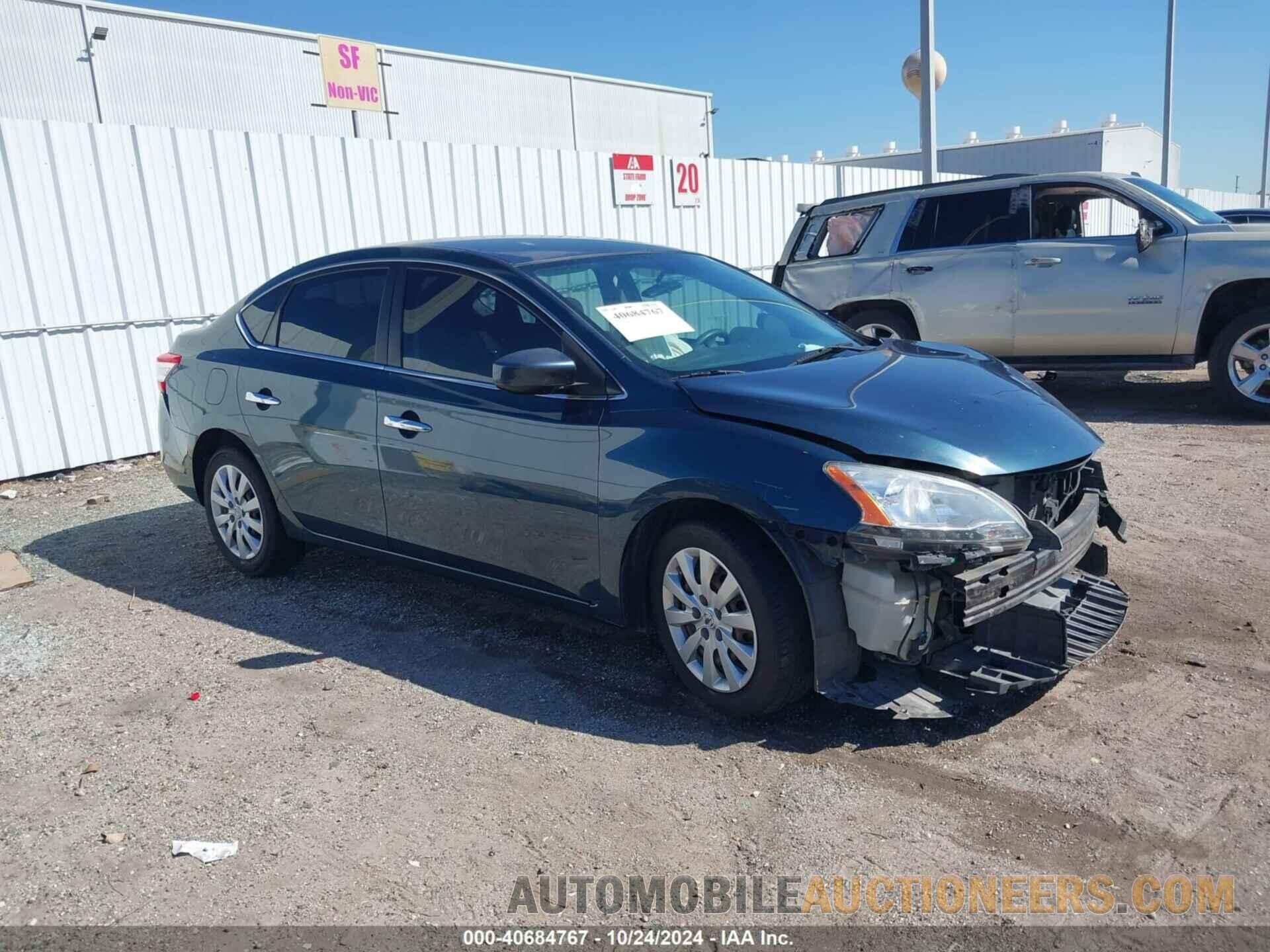 1N4AB7AP6DN907028 NISSAN SENTRA 2013