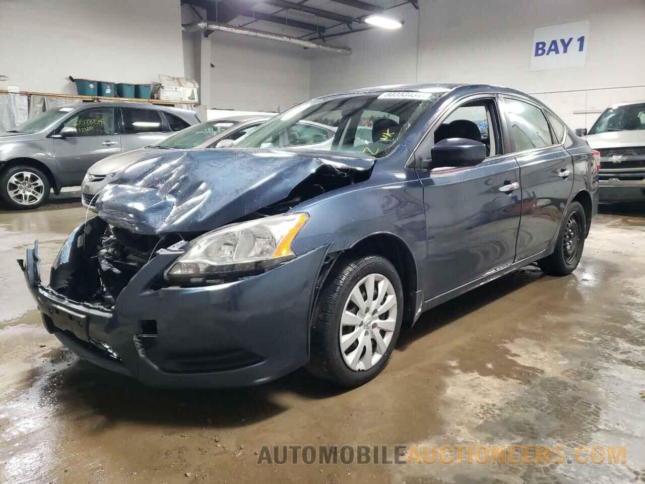 1N4AB7AP7DN900850 NISSAN SENTRA 2013