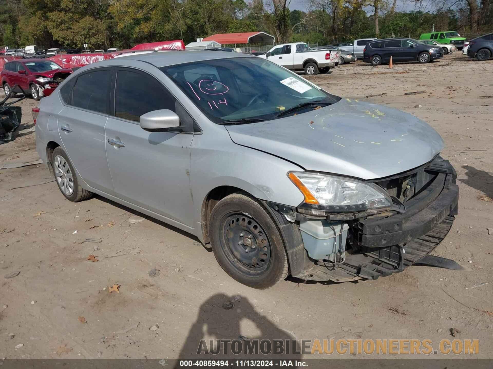 1N4AB7AP8DN905197 NISSAN SENTRA 2013