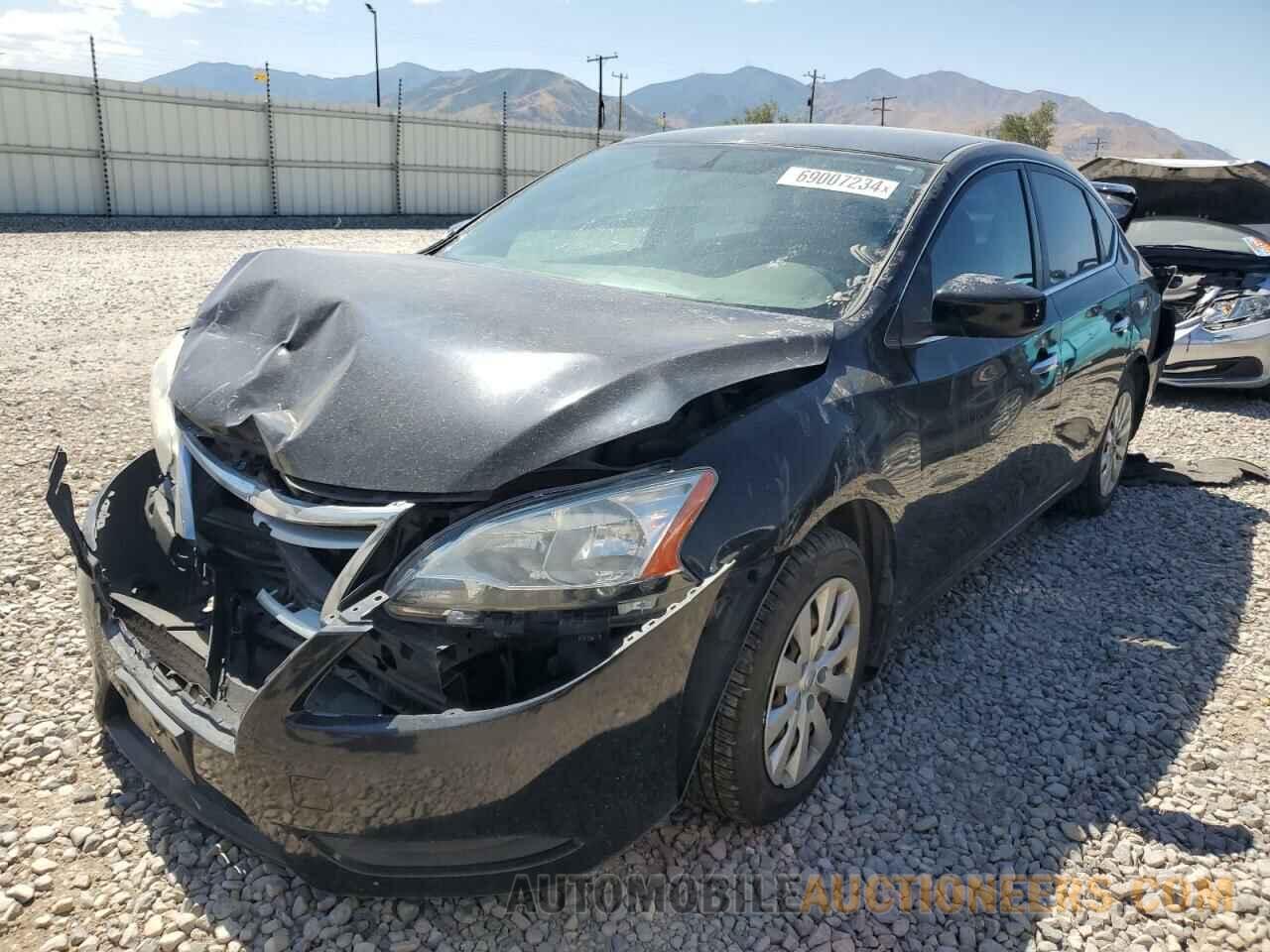 1N4AB7APXDN901846 NISSAN SENTRA 2013