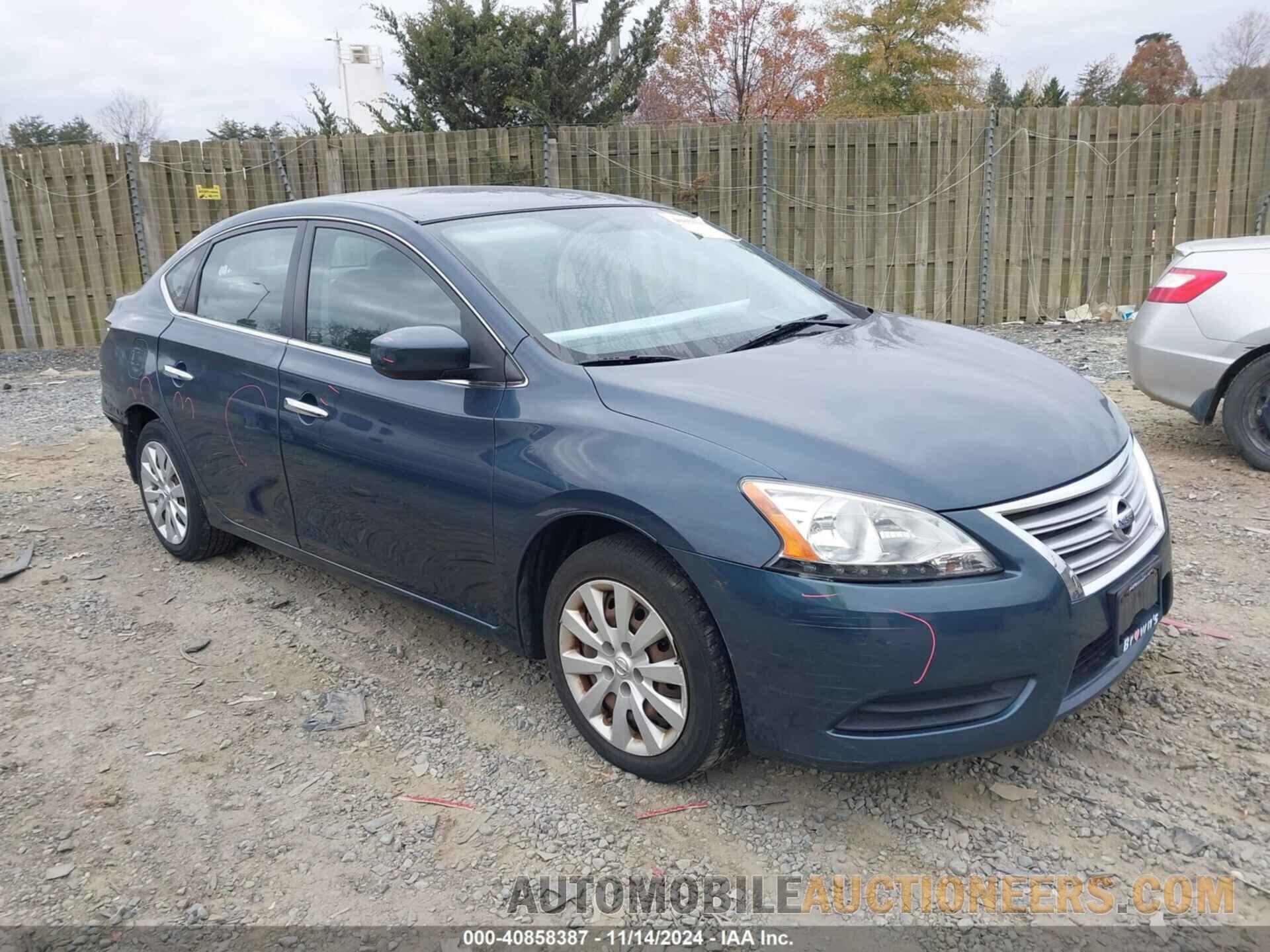 1N4AB7APXDN903984 NISSAN SENTRA 2013