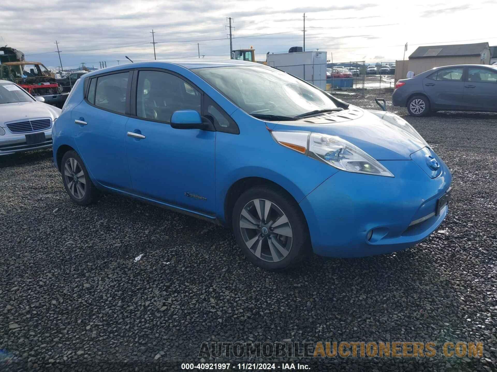 1N4AZ0CP0DC424095 NISSAN LEAF 2013