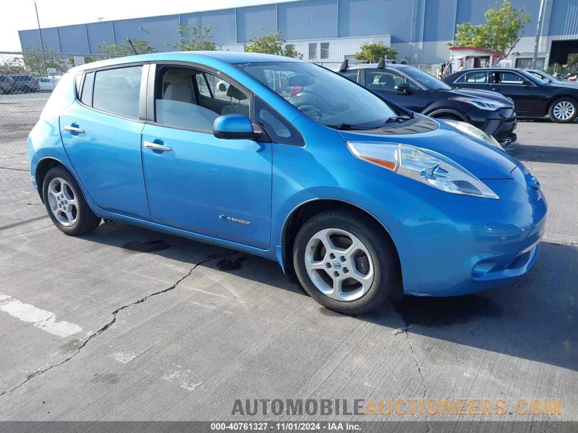 1N4AZ0CP0EC338075 NISSAN LEAF 2014