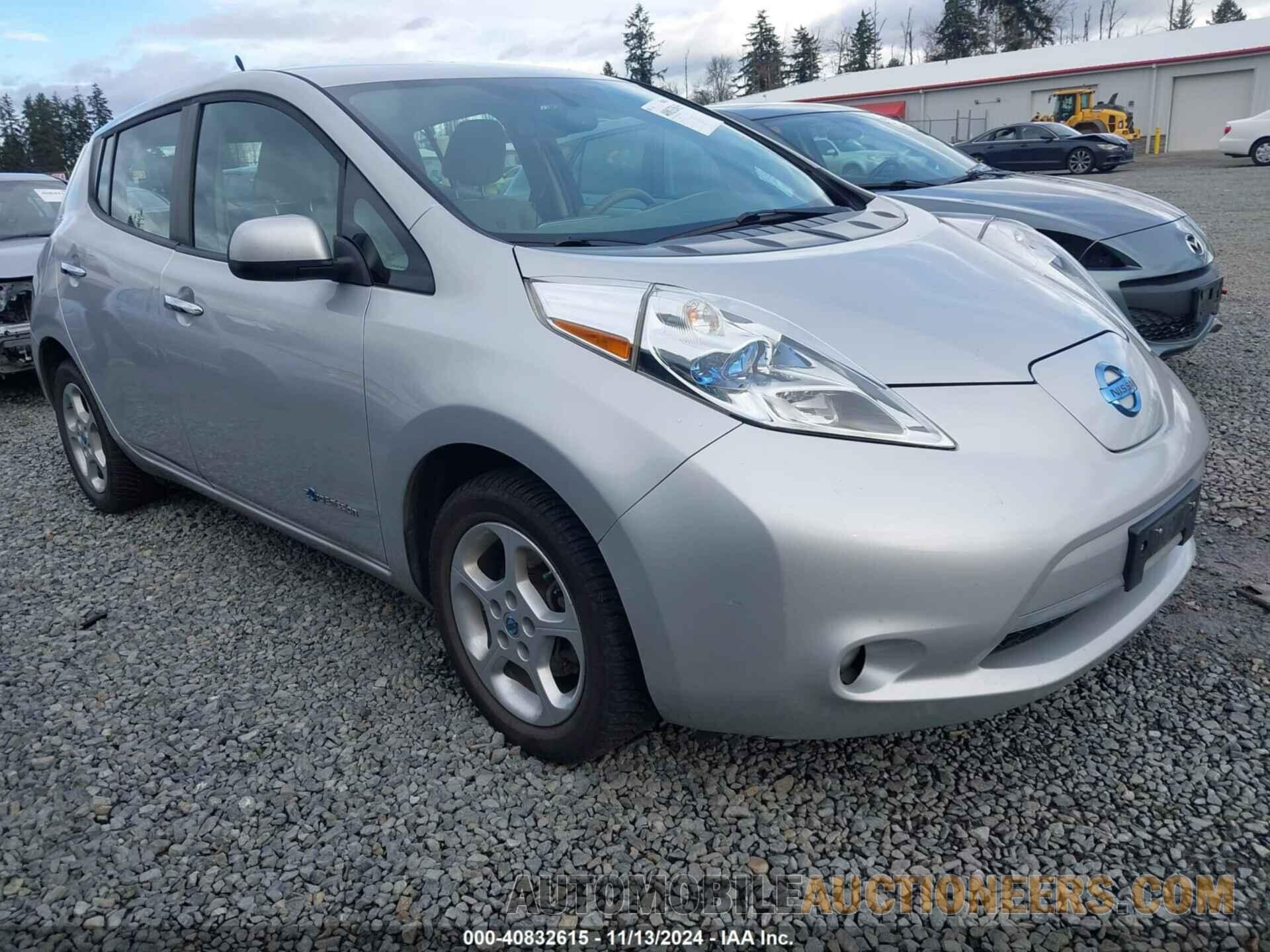 1N4AZ0CP3DC401328 NISSAN LEAF 2013