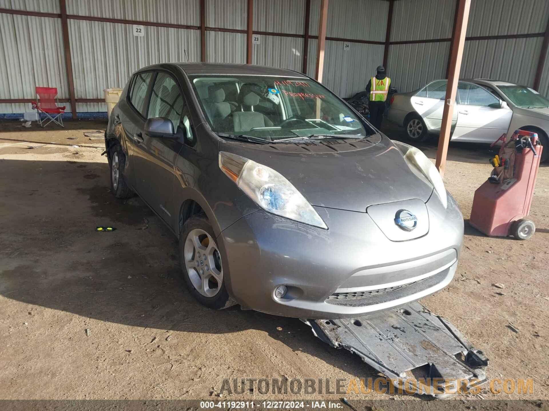 1N4AZ0CP3EC338541 NISSAN LEAF 2014