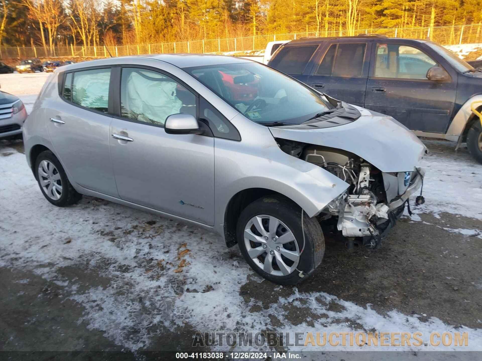 1N4AZ0CP3FC306724 NISSAN LEAF 2015