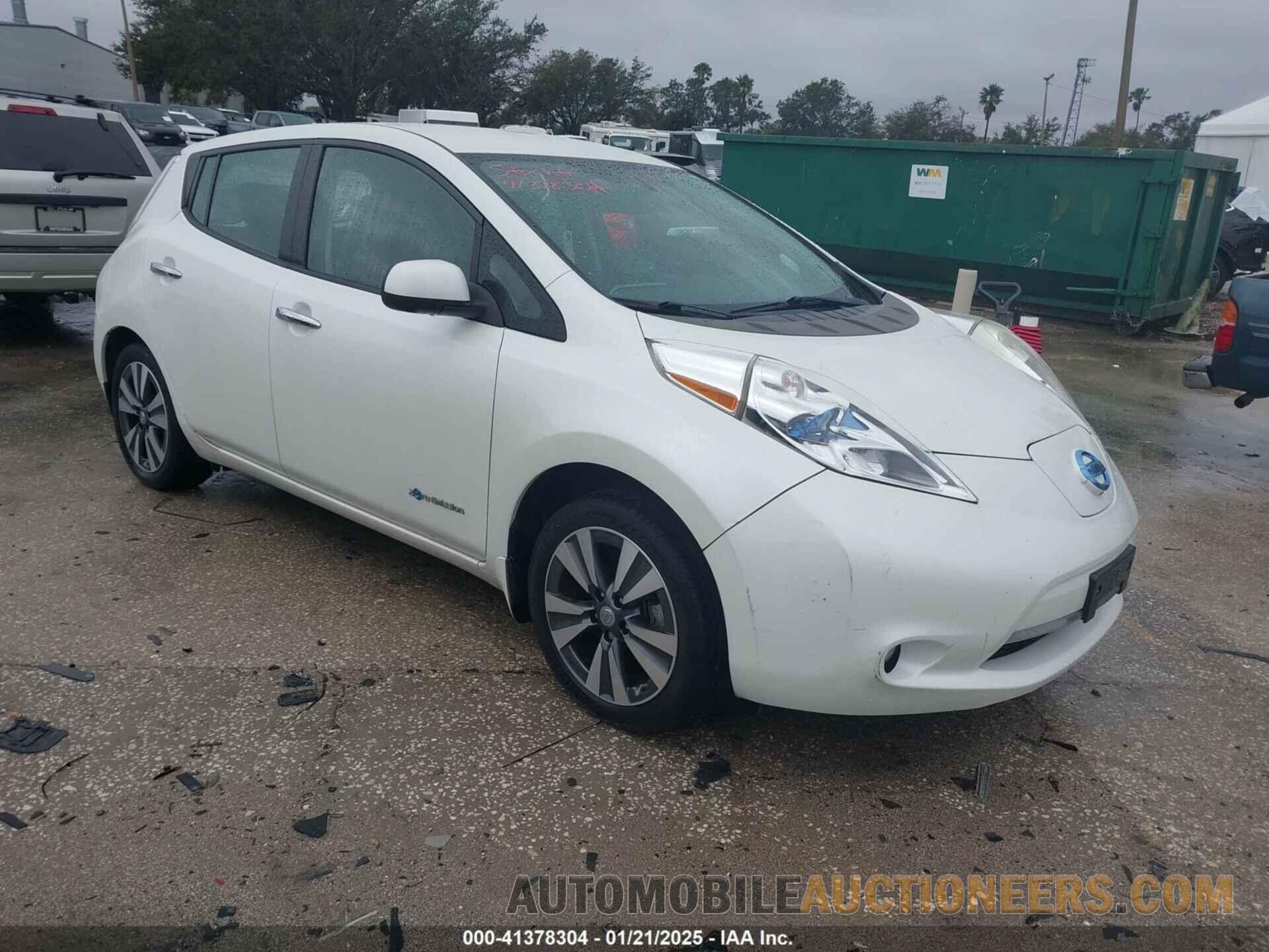 1N4AZ0CP3FC317352 NISSAN LEAF 2015