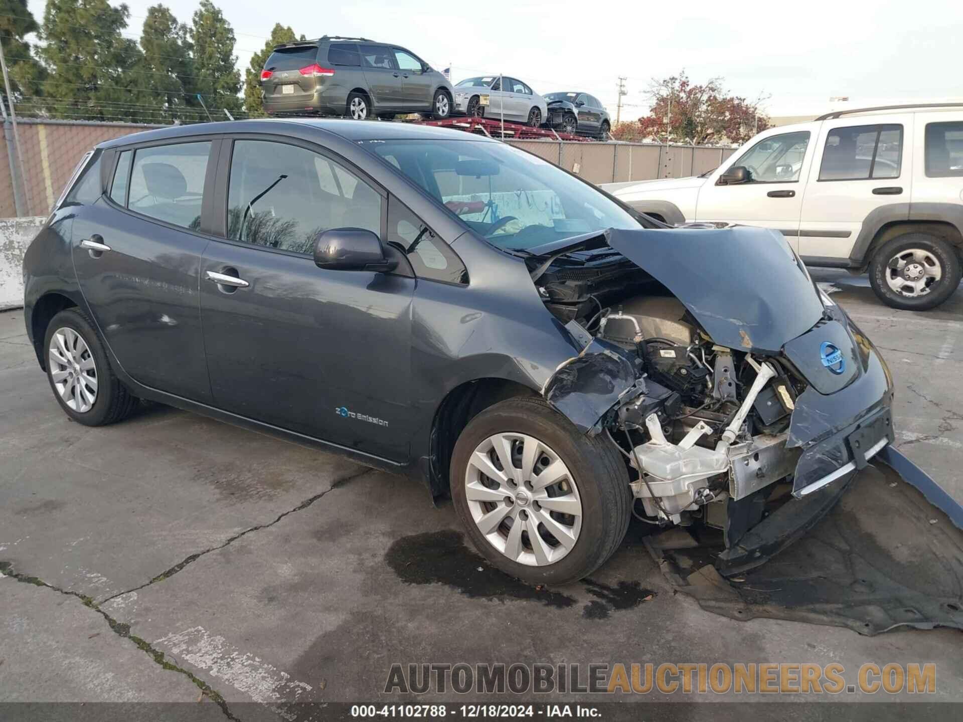 1N4AZ0CP4DC407655 NISSAN LEAF 2013