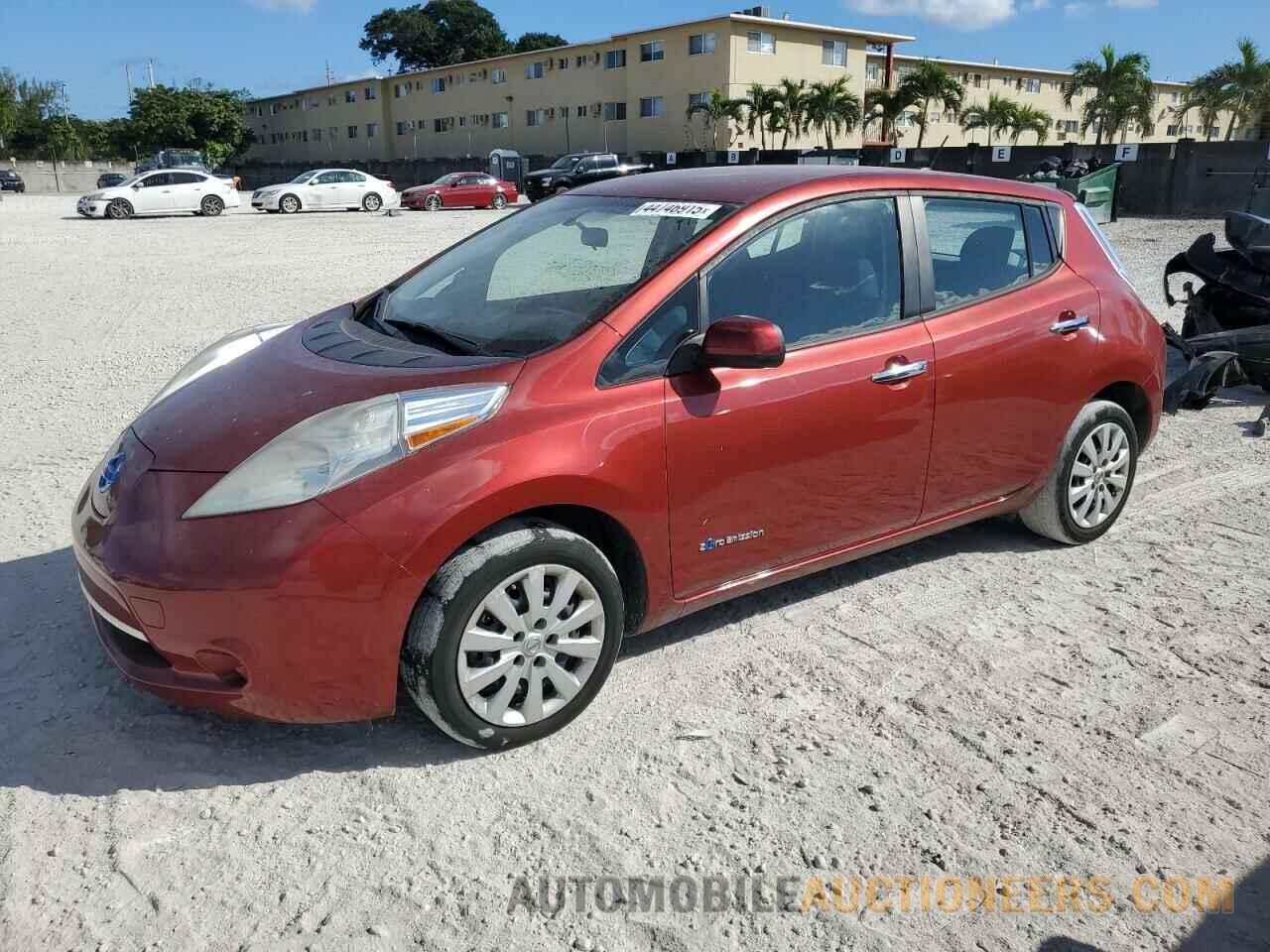 1N4AZ0CP4FC322057 NISSAN LEAF 2015