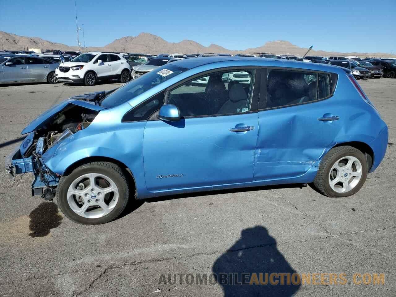 1N4AZ0CP6DC407544 NISSAN LEAF 2013