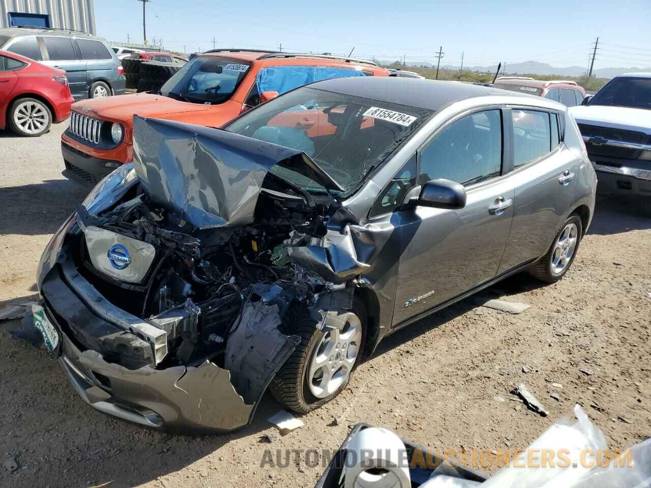 1N4AZ0CP6EC336542 NISSAN LEAF 2014