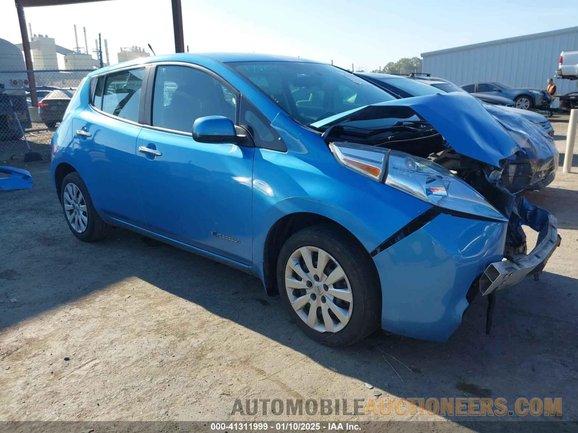 1N4AZ0CP6EC337903 NISSAN LEAF 2014