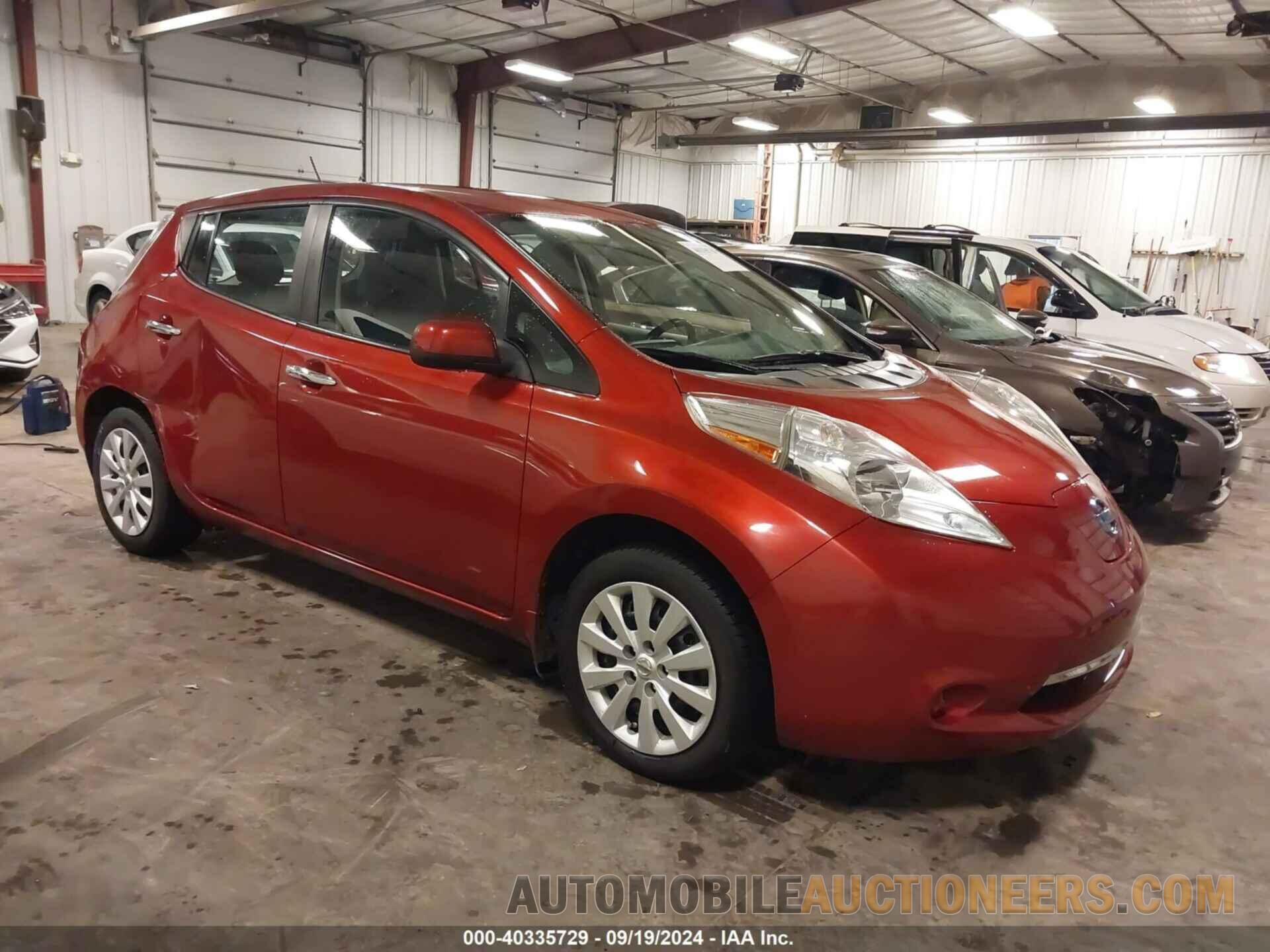 1N4AZ0CP6FC311397 NISSAN LEAF 2015