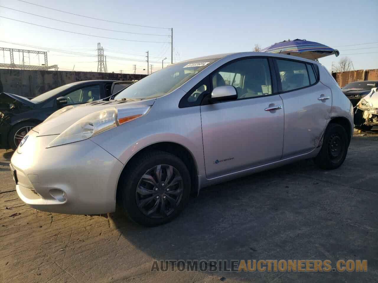 1N4AZ0CP6GC307206 NISSAN LEAF 2016