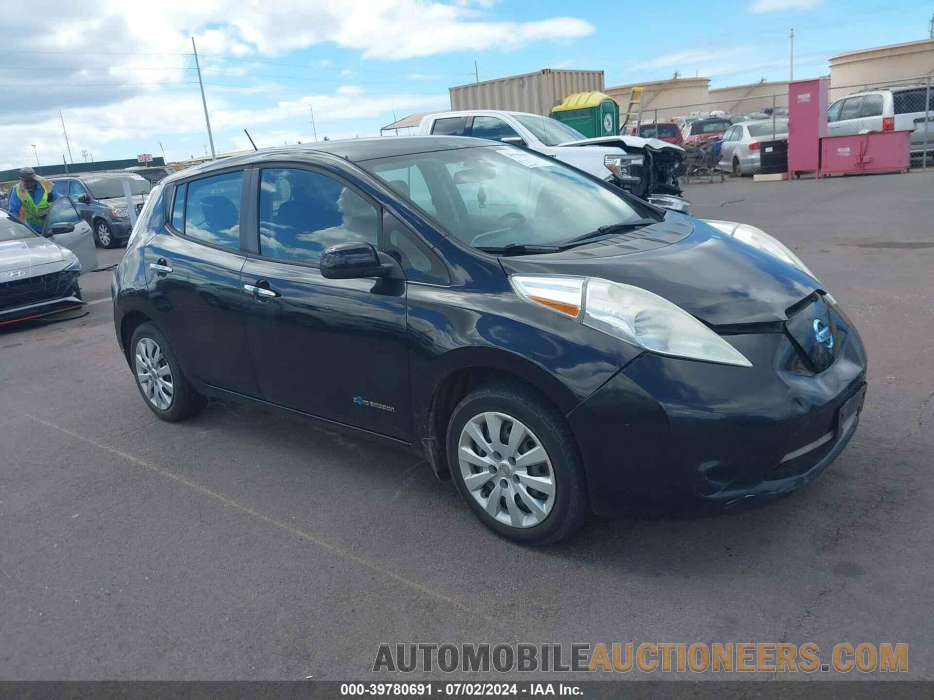 1N4AZ0CP7FC314325 NISSAN LEAF 2015