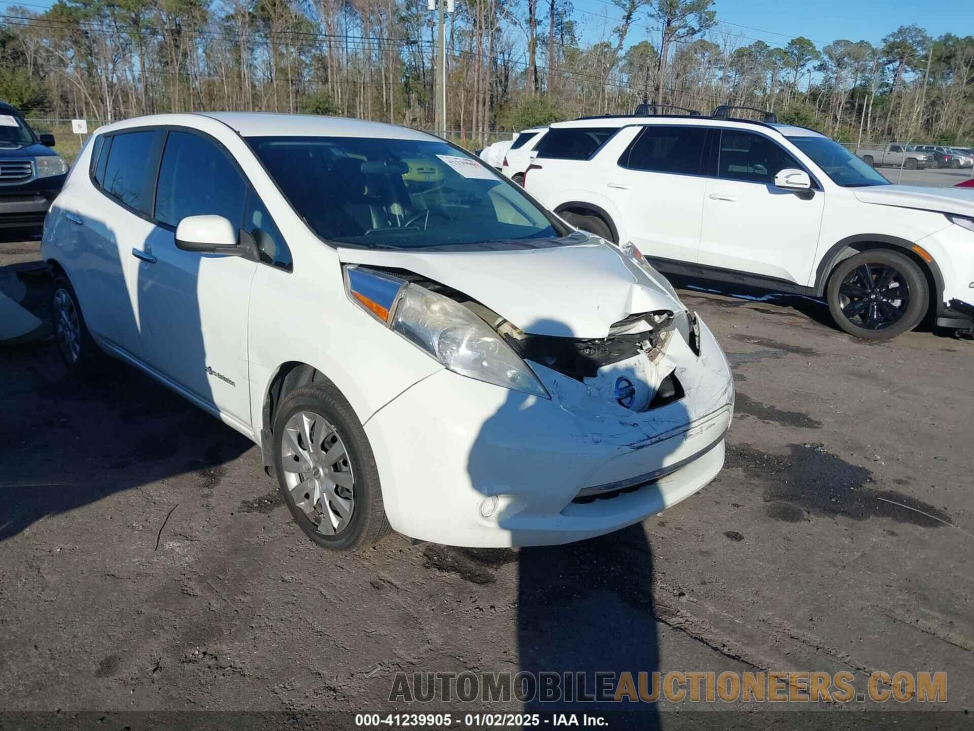 1N4AZ0CP7FC332890 NISSAN LEAF 2015